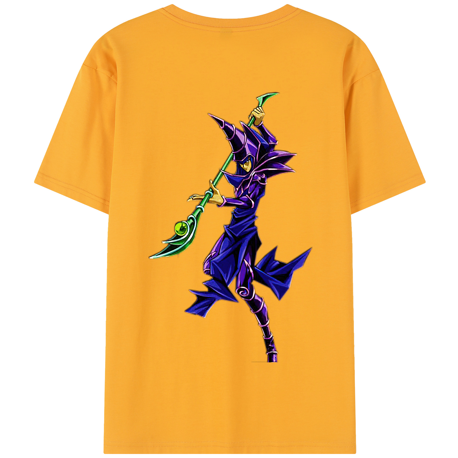 （画像用） 遊☆戯☆王 Yu-Gi-Oh! 綿100％半袖Tシャツ（背面プリント）