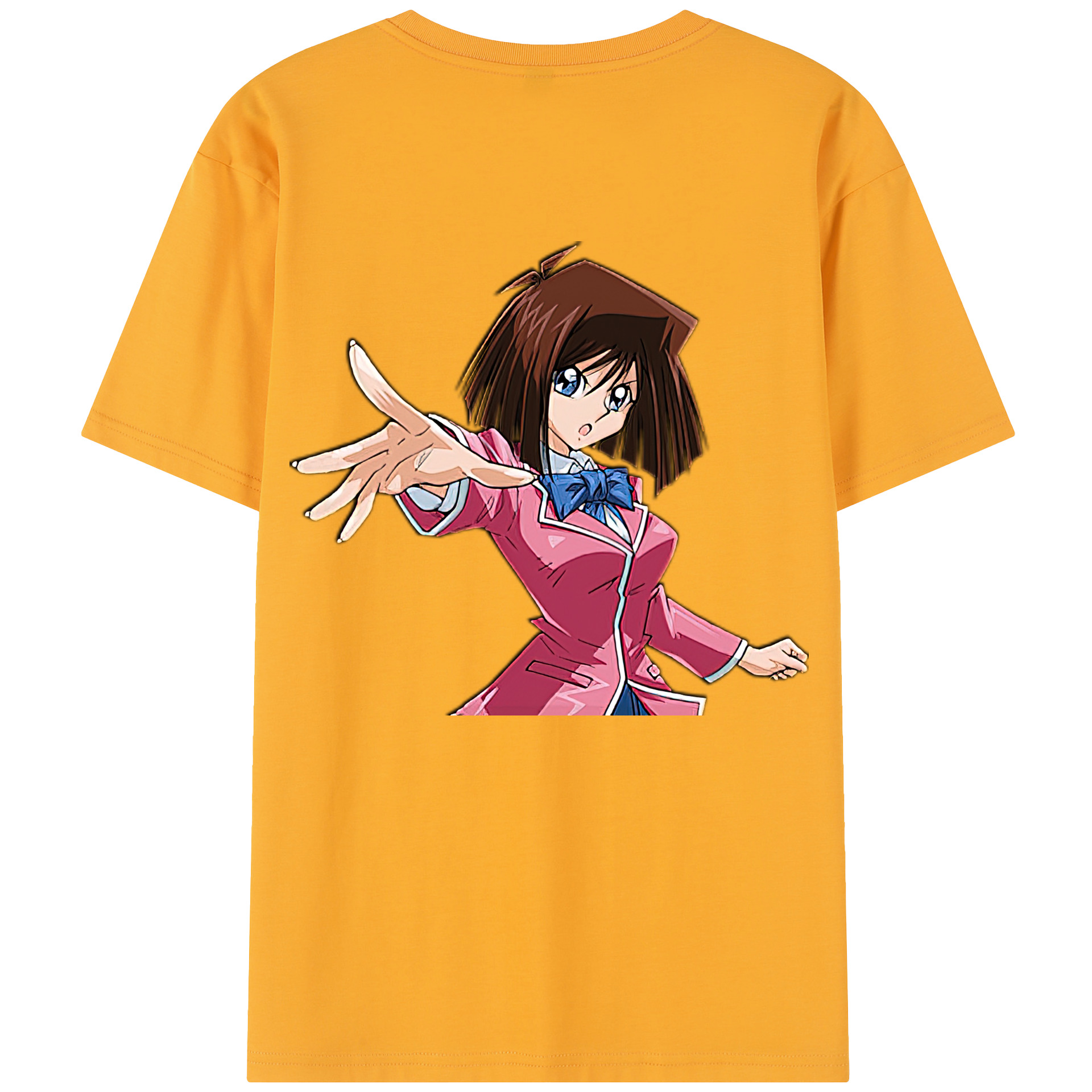 （画像用） 遊☆戯☆王 Yu-Gi-Oh! 綿100％半袖Tシャツ（背面プリント）