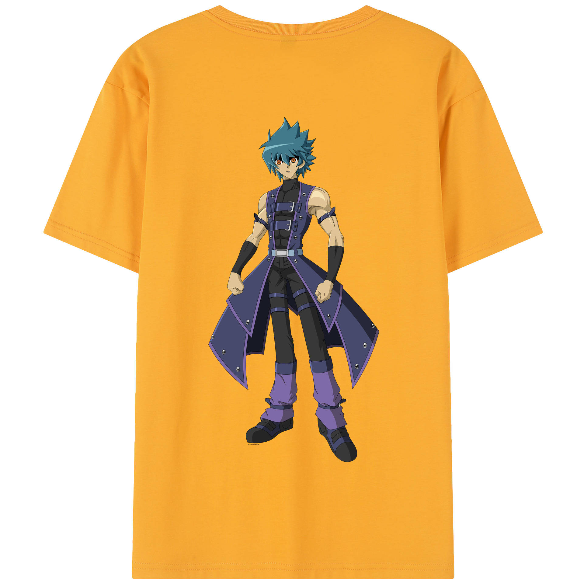 （画像用） 遊☆戯☆王 Yu-Gi-Oh! 綿100％半袖Tシャツ（背面プリント）