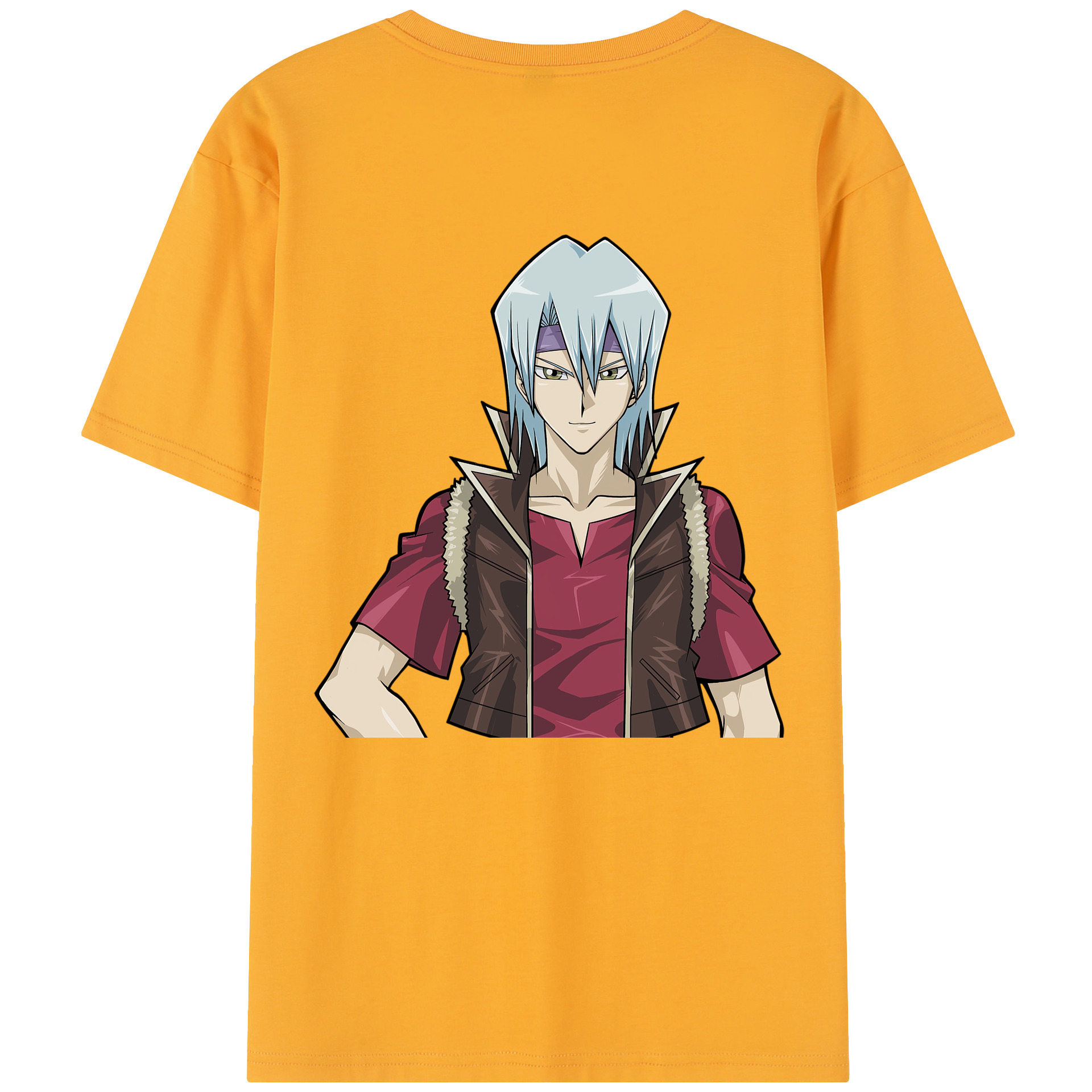 （画像用） 遊☆戯☆王 Yu-Gi-Oh! 綿100％半袖Tシャツ（背面プリント）