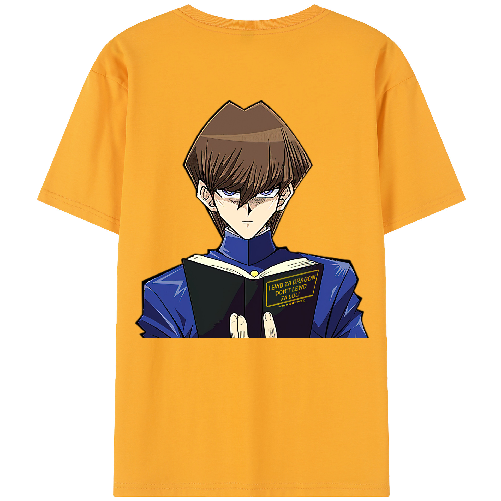 （画像用） 遊☆戯☆王 Yu-Gi-Oh! 綿100％半袖Tシャツ（背面プリント）