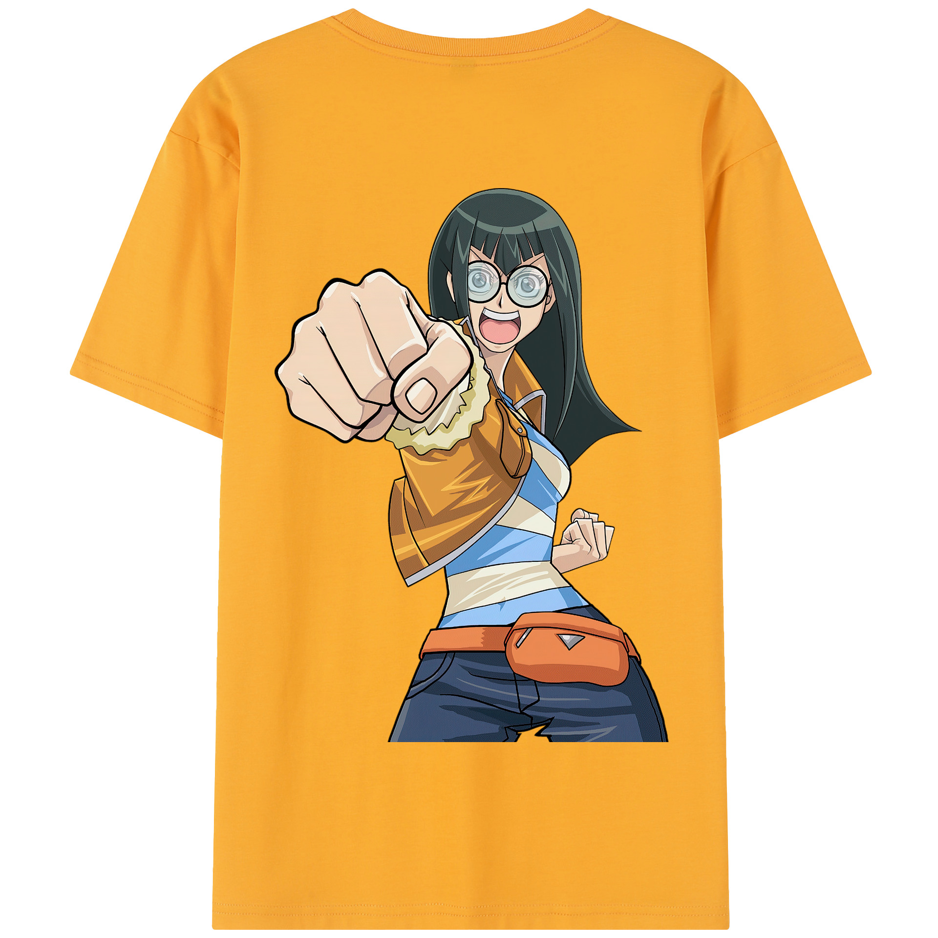 （画像用） 遊☆戯☆王 Yu-Gi-Oh! 綿100％半袖Tシャツ（背面プリント）