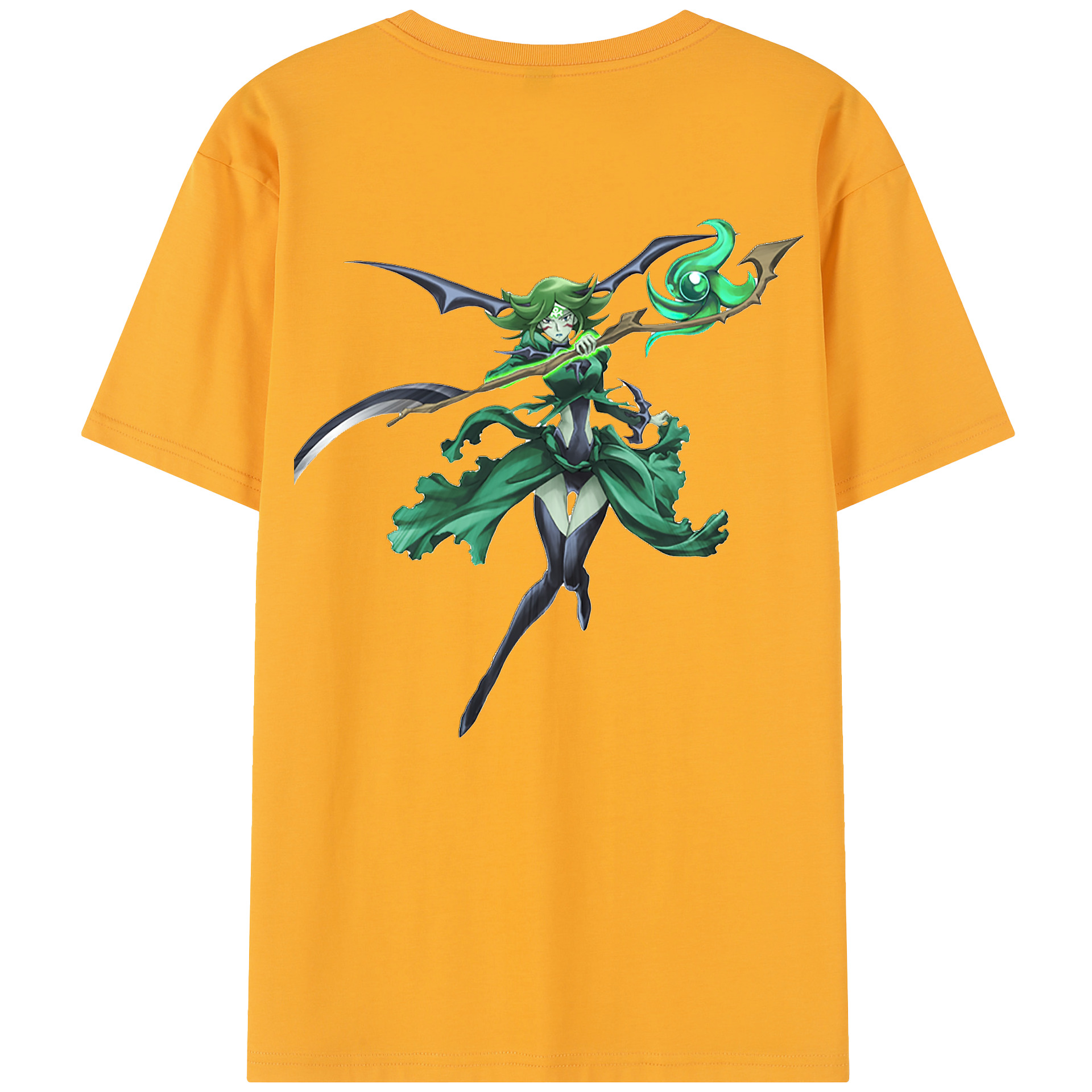 （画像用） 遊☆戯☆王 Yu-Gi-Oh! 綿100％半袖Tシャツ（背面プリント）