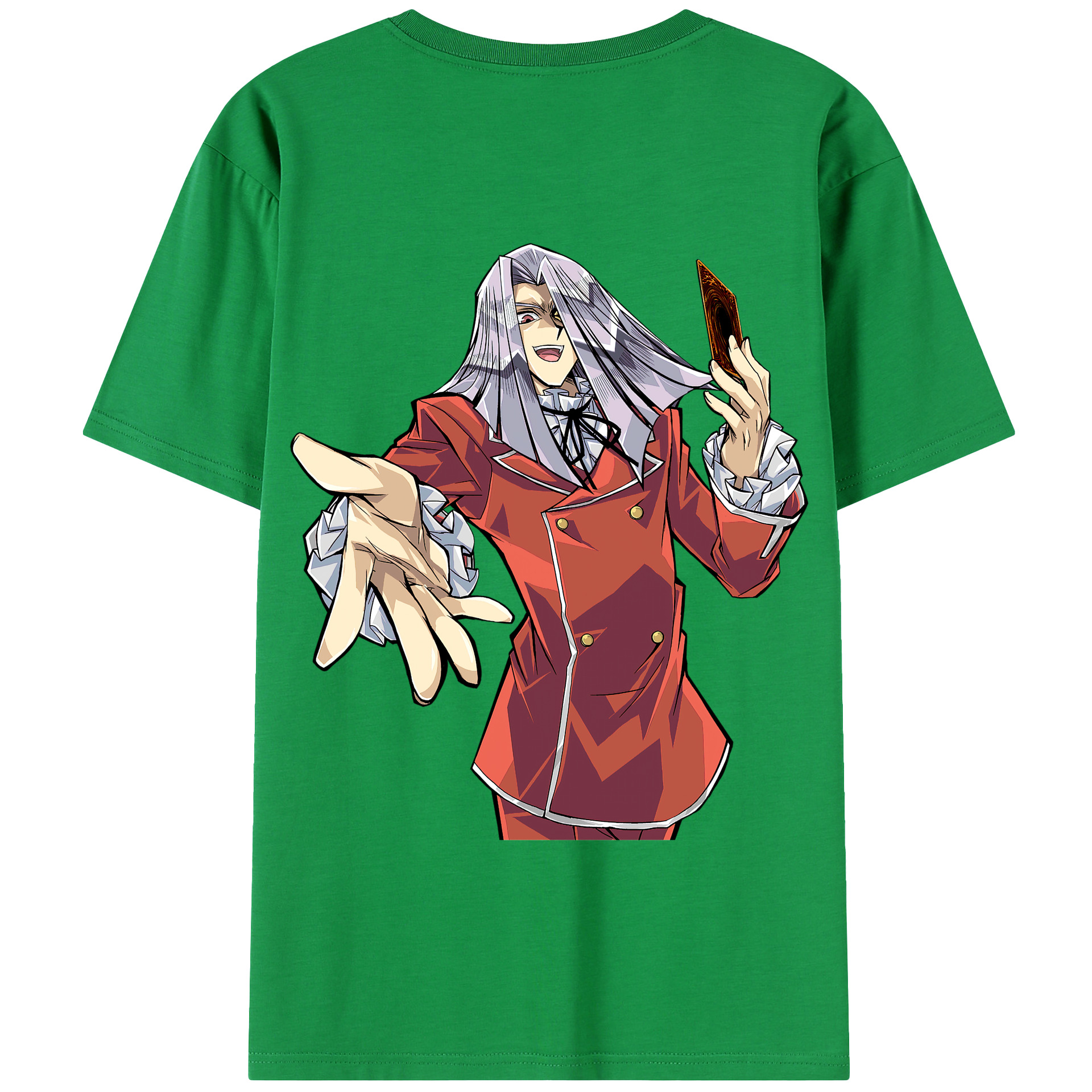 （画像用） 遊☆戯☆王 Yu-Gi-Oh! 綿100％半袖Tシャツ（背面プリント）