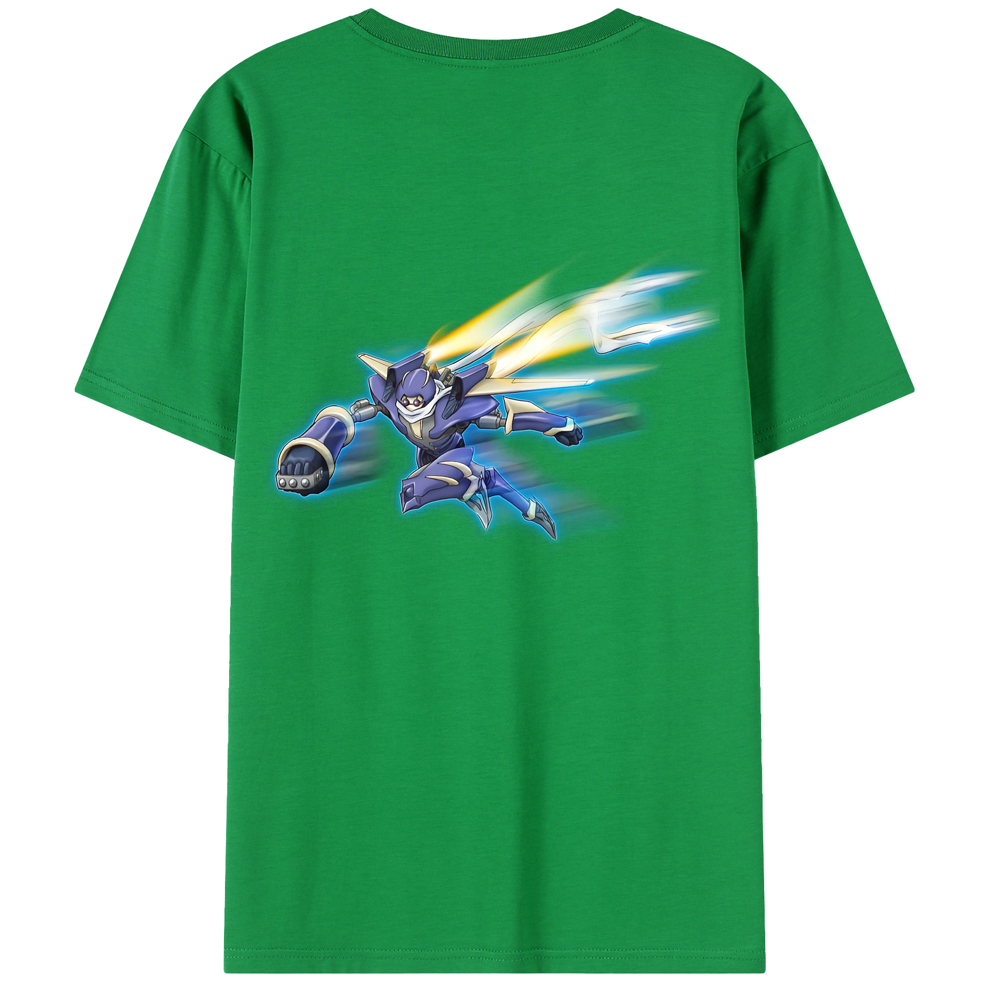 （画像用） 遊☆戯☆王 Yu-Gi-Oh! 綿100％半袖Tシャツ（背面プリント）
