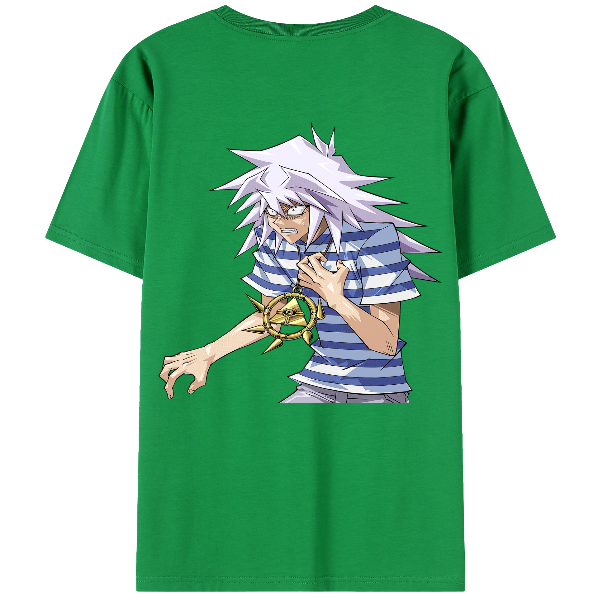 （画像用） 遊☆戯☆王 Yu-Gi-Oh! 綿100％半袖Tシャツ（背面プリント）
