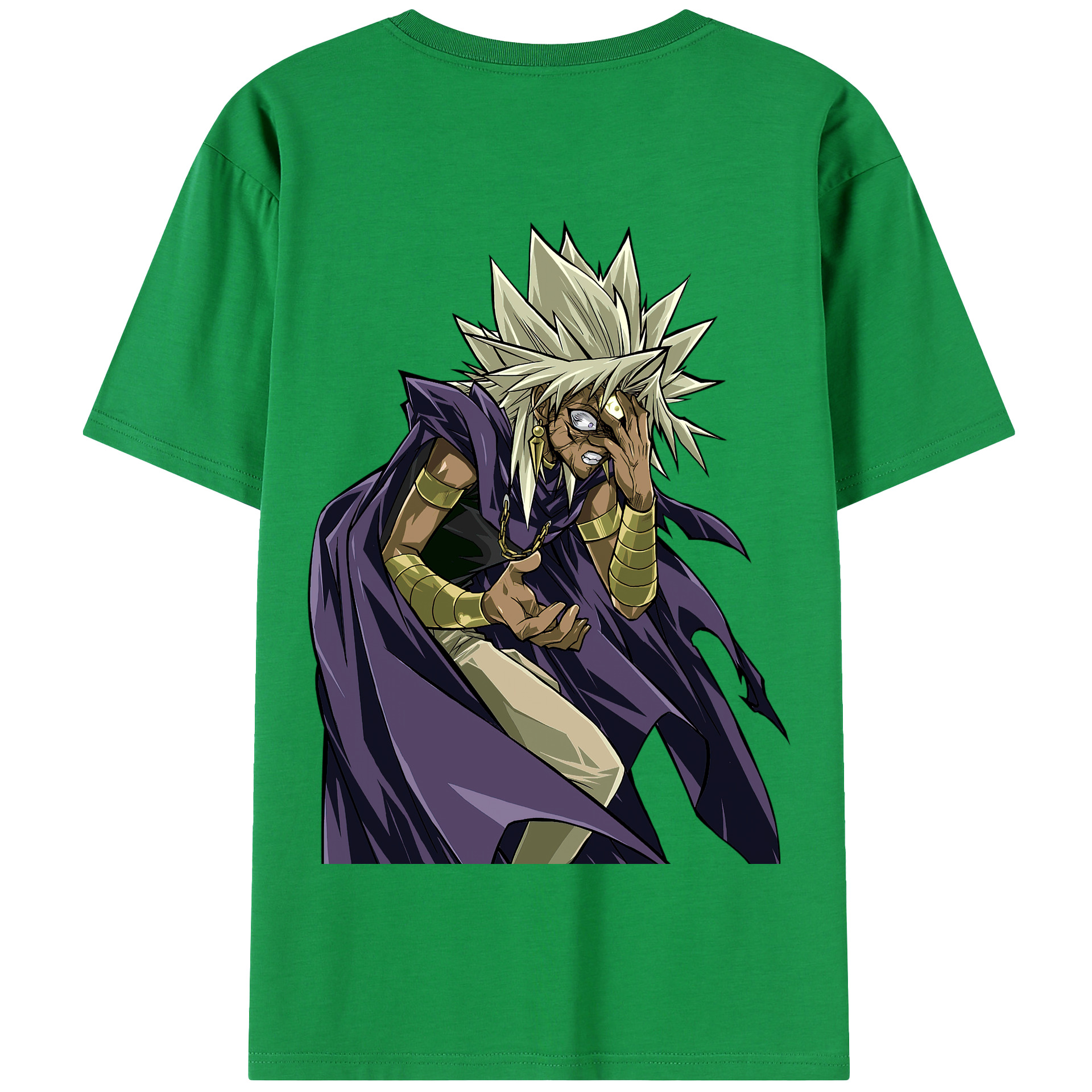 （画像用） 遊☆戯☆王 Yu-Gi-Oh! 綿100％半袖Tシャツ（背面プリント）