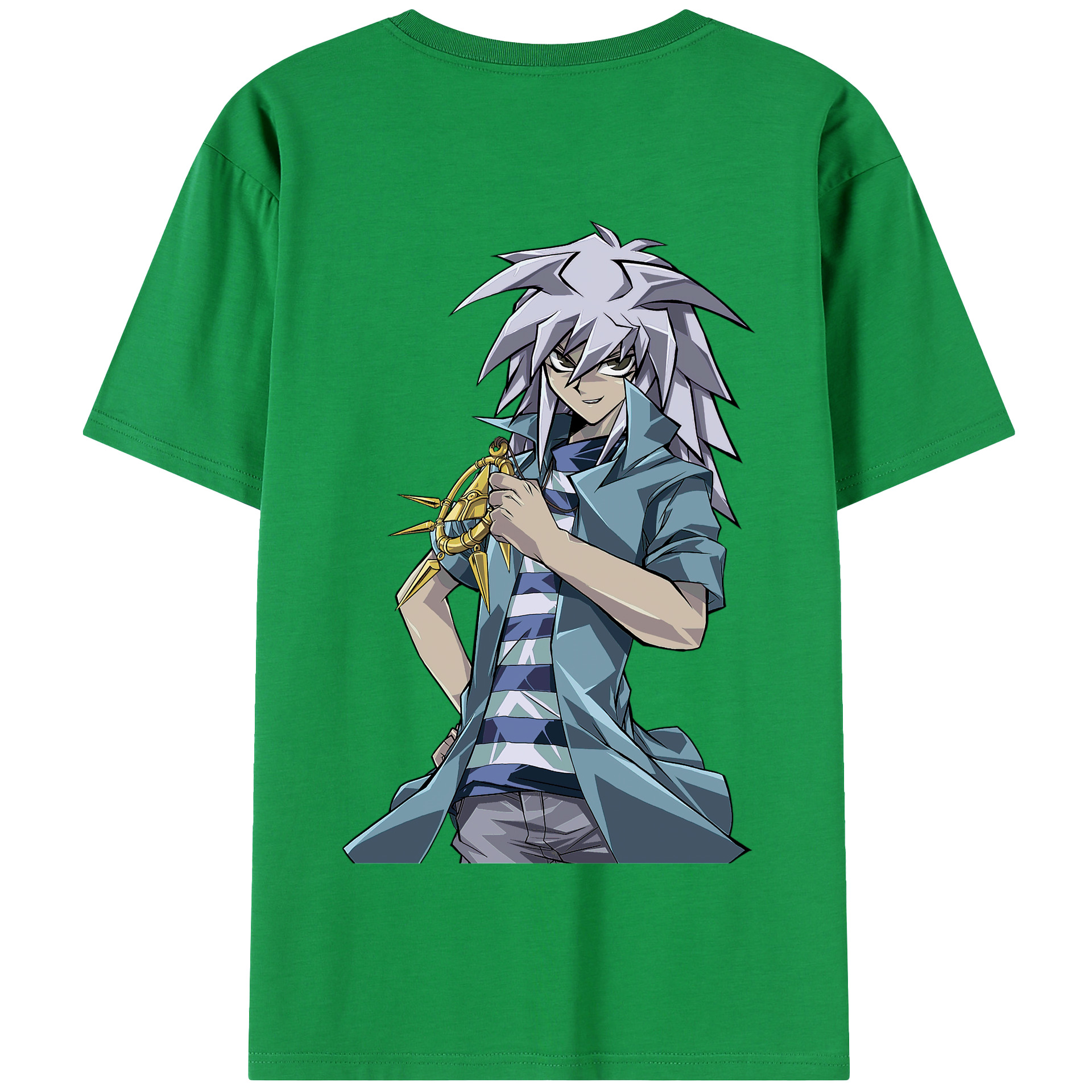 （画像用） 遊☆戯☆王 Yu-Gi-Oh! 綿100％半袖Tシャツ（背面プリント）