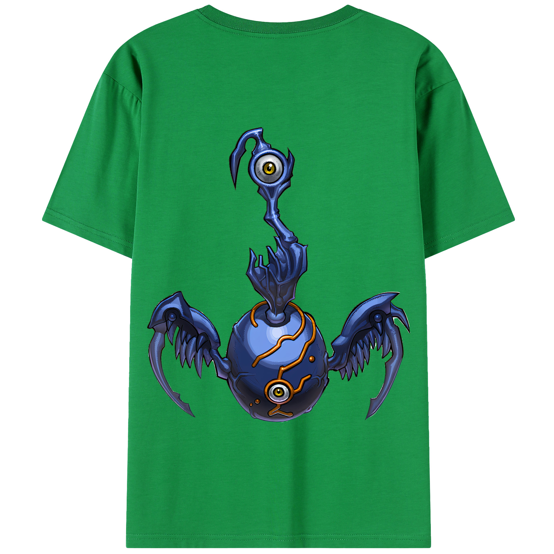 （画像用） 遊☆戯☆王 Yu-Gi-Oh! 綿100％半袖Tシャツ（背面プリント）