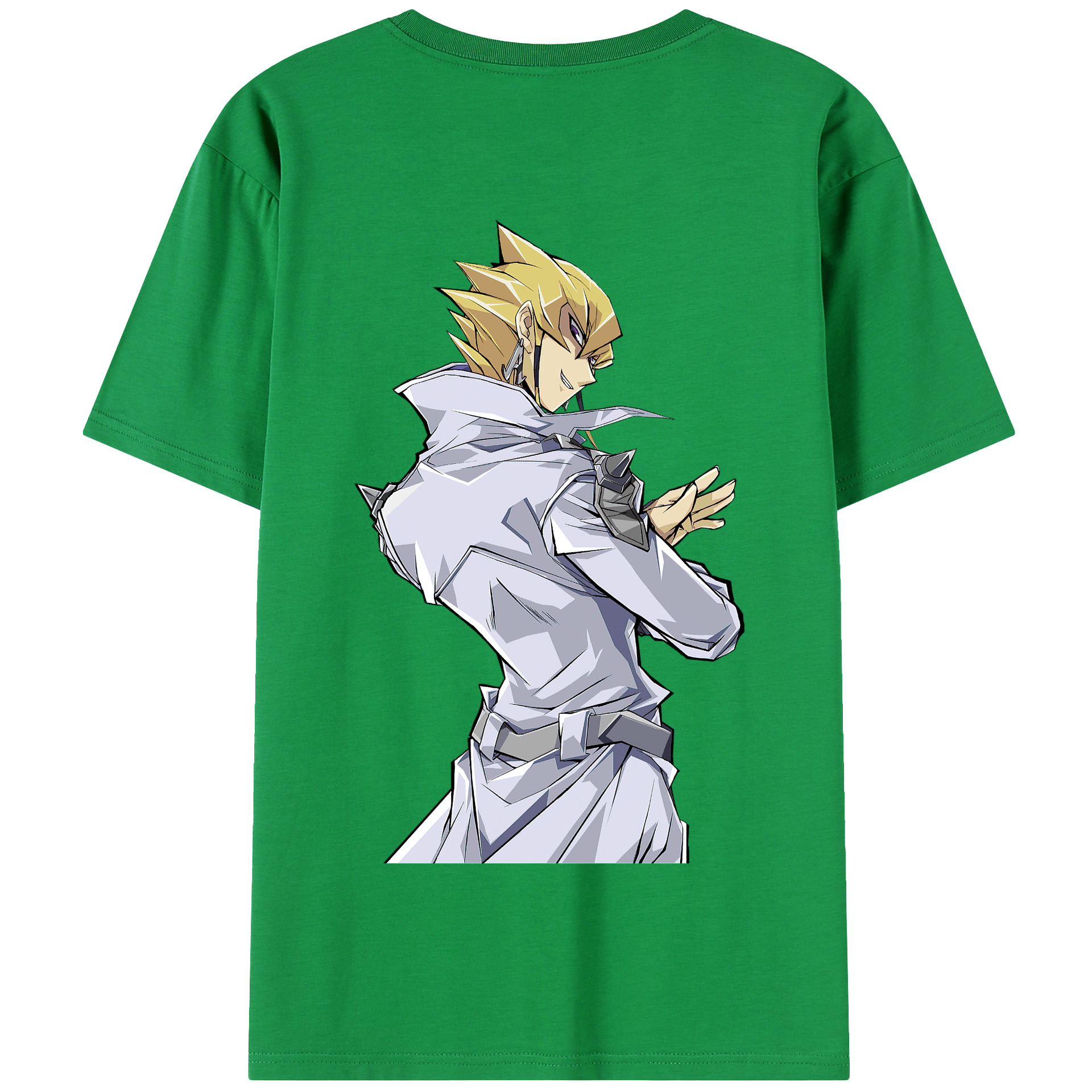 （画像用） 遊☆戯☆王 Yu-Gi-Oh! 綿100％半袖Tシャツ（背面プリント）