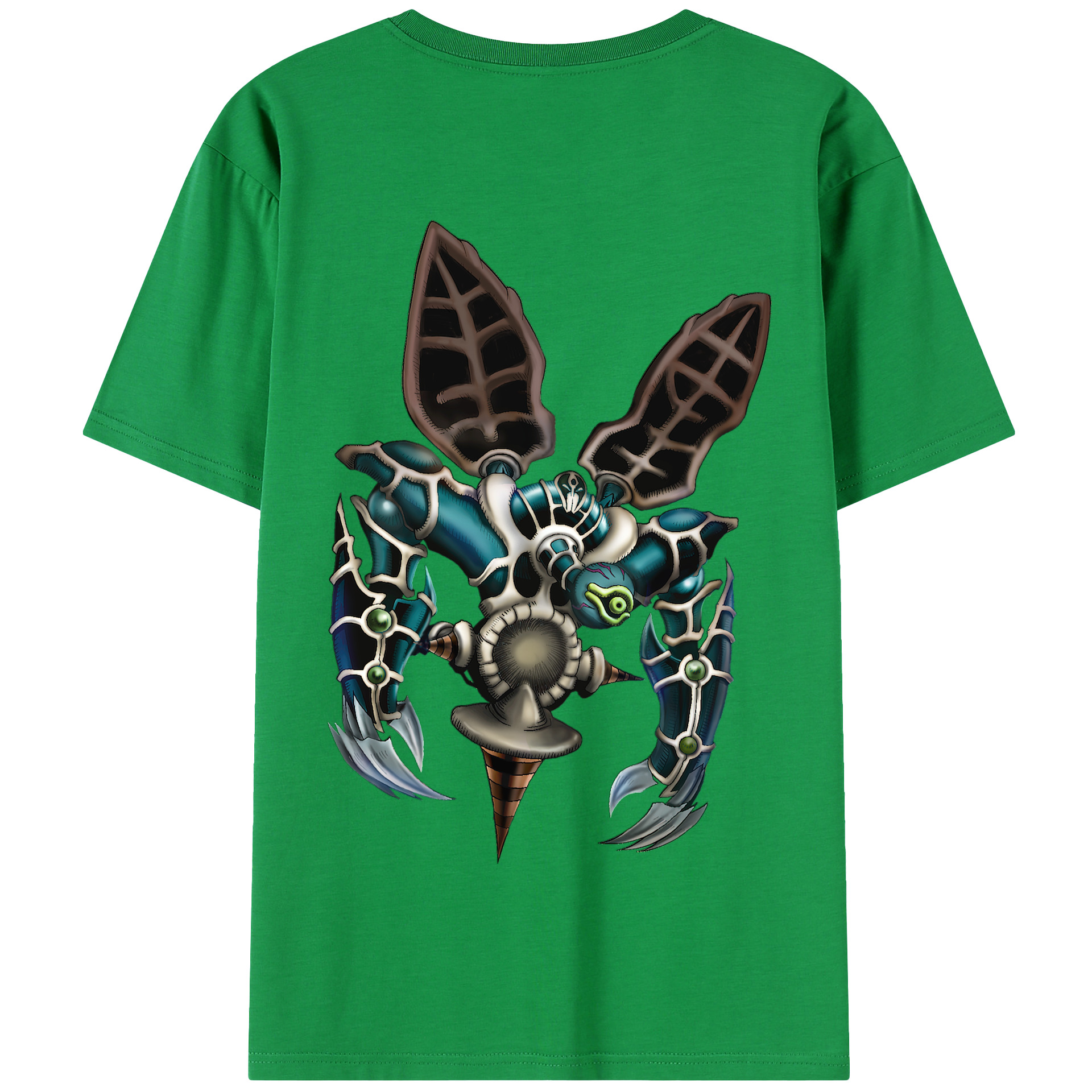 （画像用） 遊☆戯☆王 Yu-Gi-Oh! 綿100％半袖Tシャツ（背面プリント）