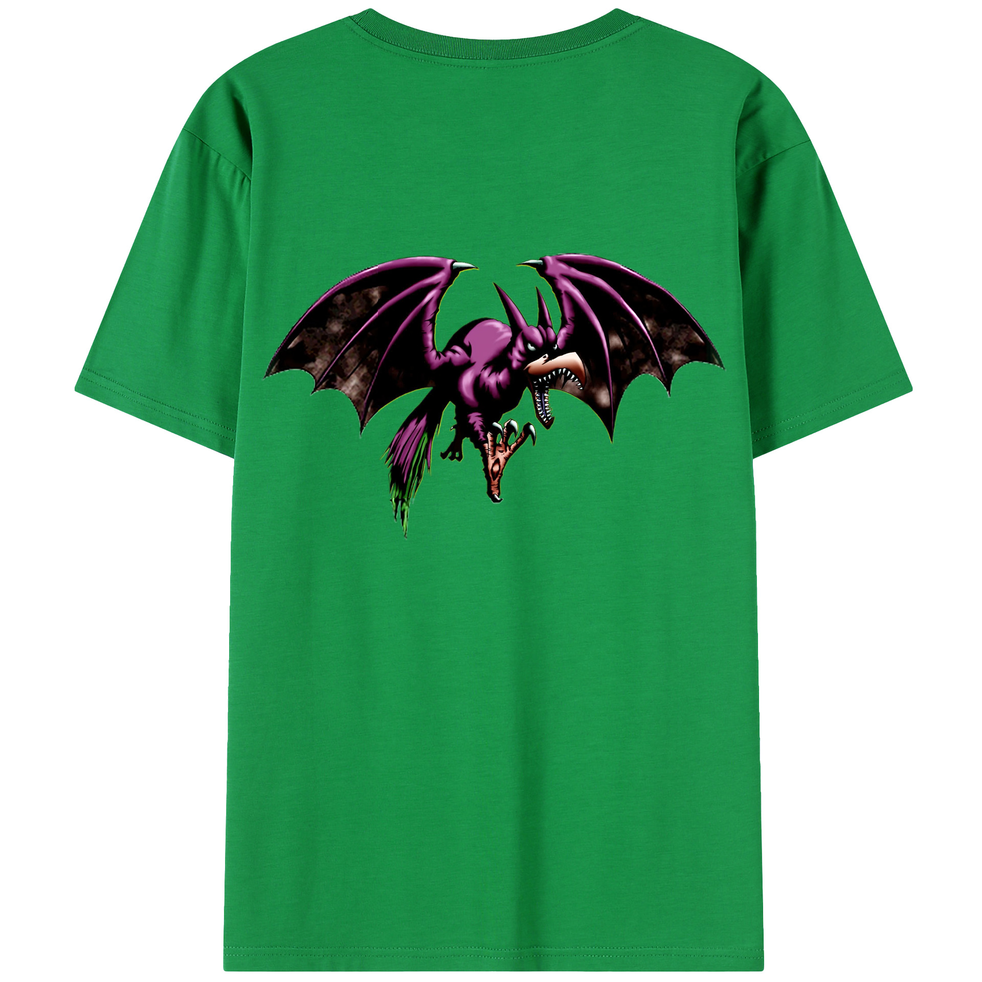 （画像用） 遊☆戯☆王 Yu-Gi-Oh! 綿100％半袖Tシャツ（背面プリント）