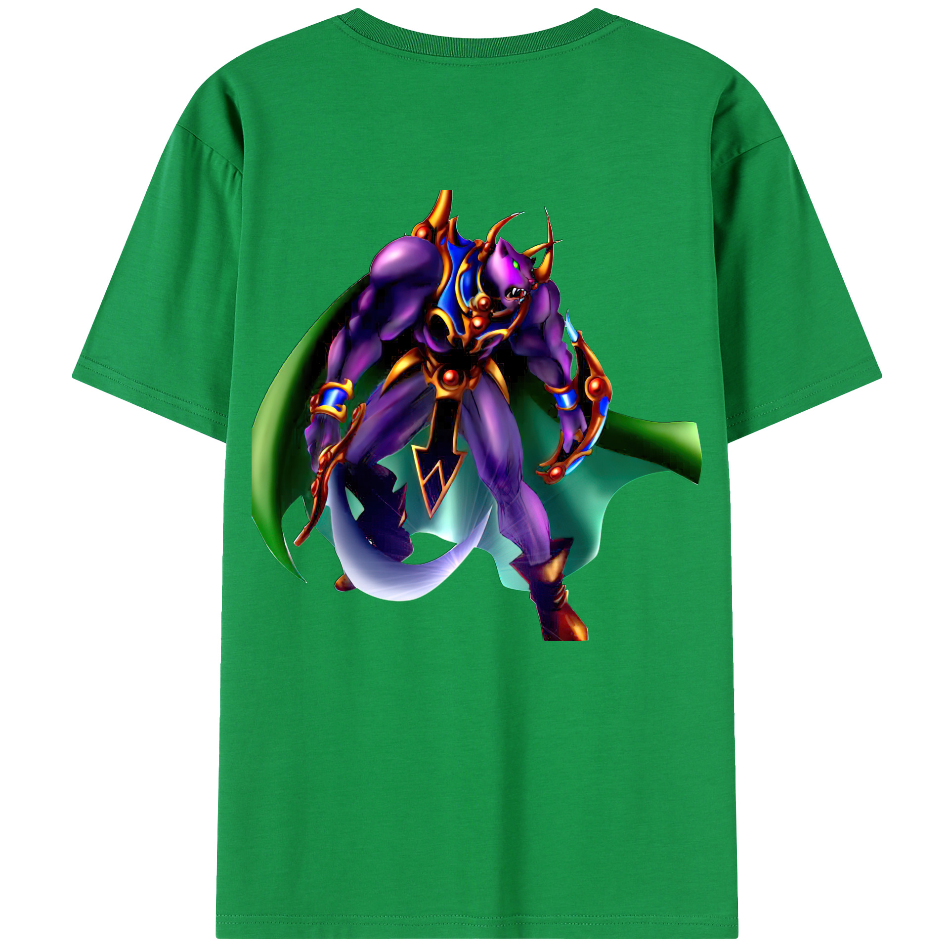 （画像用） 遊☆戯☆王 Yu-Gi-Oh! 綿100％半袖Tシャツ（背面プリント）