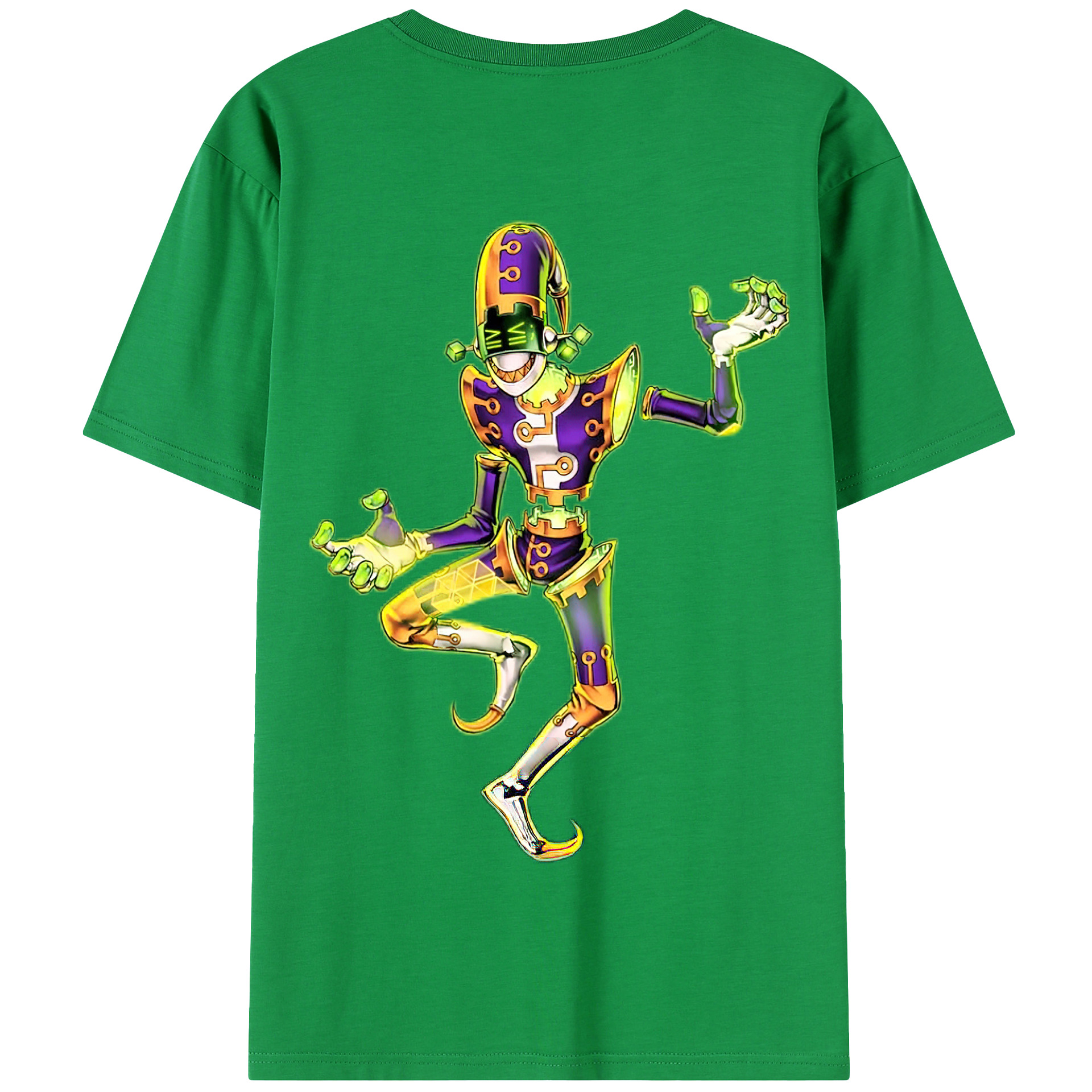 （画像用） 遊☆戯☆王 Yu-Gi-Oh! 綿100％半袖Tシャツ（背面プリント）