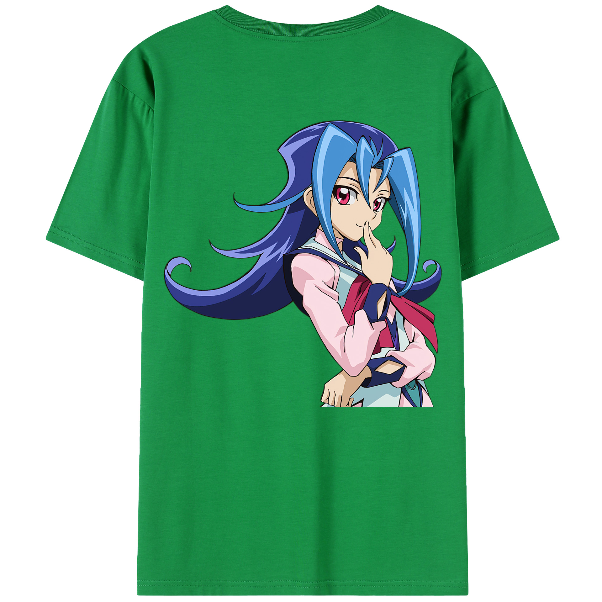 （画像用） 遊☆戯☆王 Yu-Gi-Oh! 綿100％半袖Tシャツ（背面プリント）