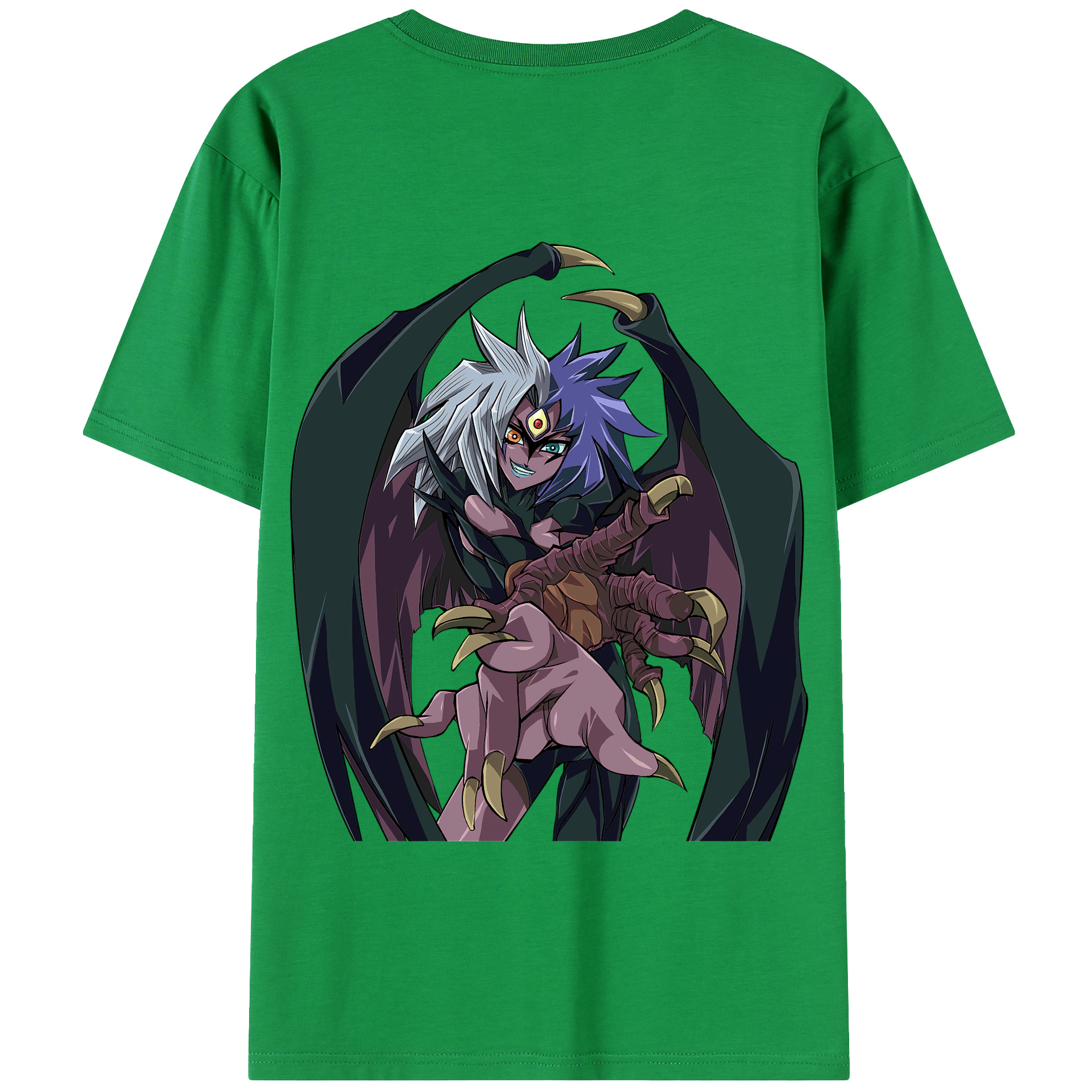 （画像用） 遊☆戯☆王 Yu-Gi-Oh! 綿100％半袖Tシャツ（背面プリント）