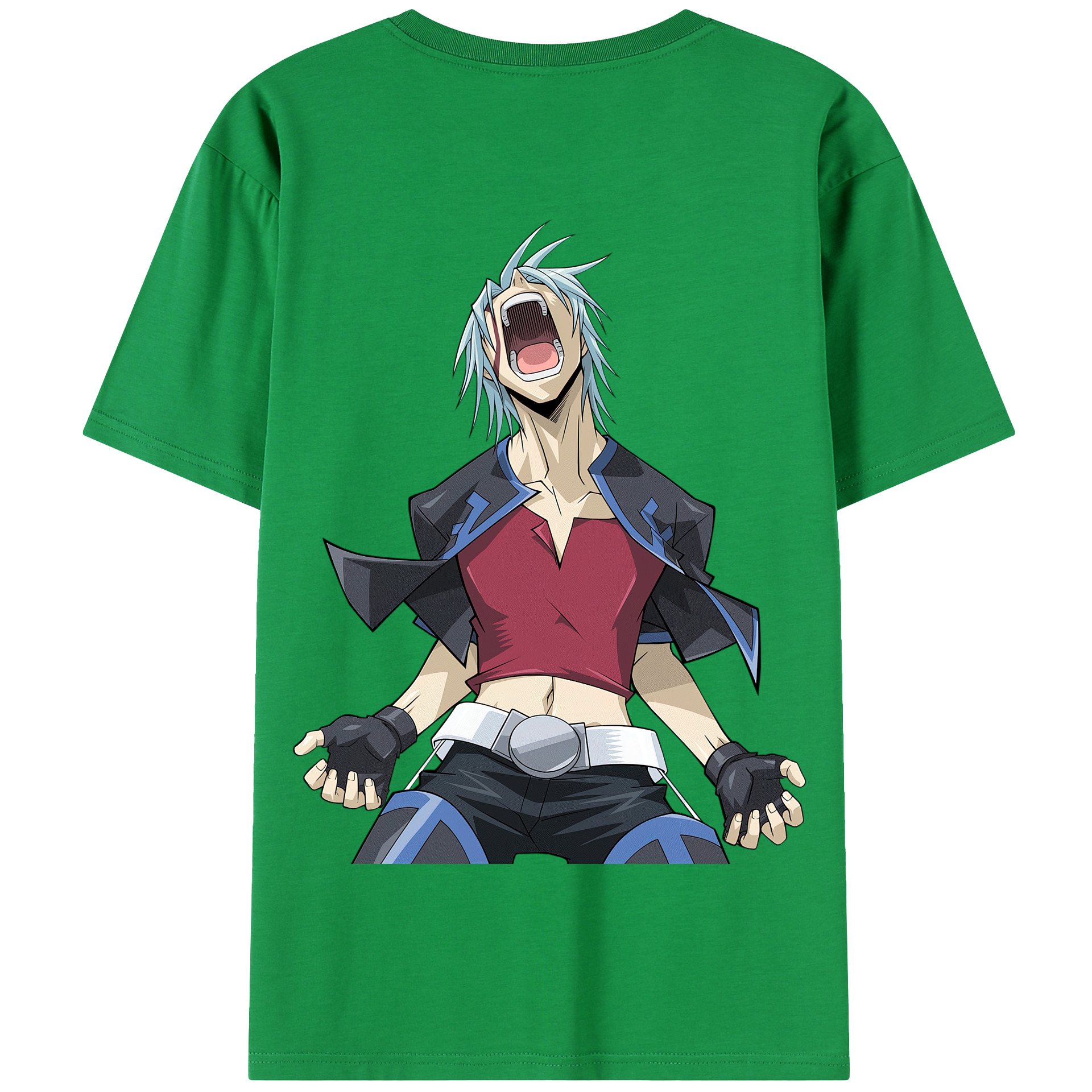 （画像用） 遊☆戯☆王 Yu-Gi-Oh! 綿100％半袖Tシャツ（背面プリント）