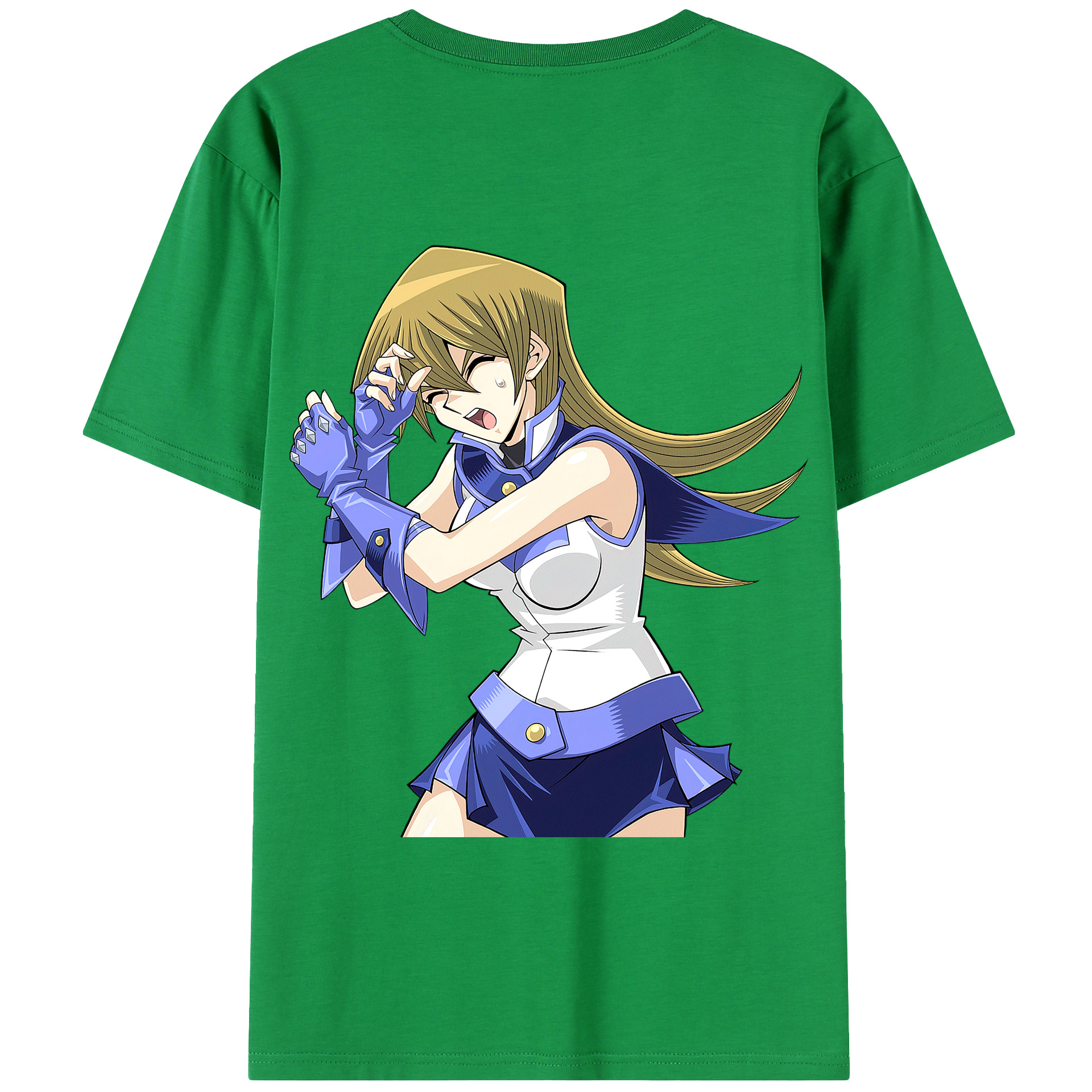 （画像用） 遊☆戯☆王 Yu-Gi-Oh! 綿100％半袖Tシャツ（背面プリント）