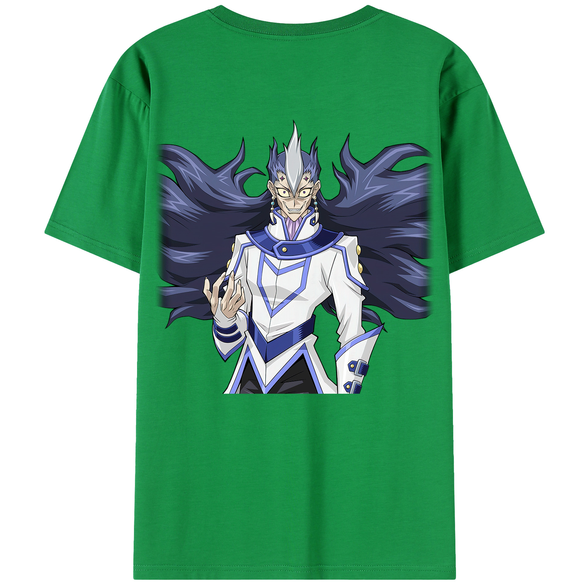 （画像用） 遊☆戯☆王 Yu-Gi-Oh! 綿100％半袖Tシャツ（背面プリント）