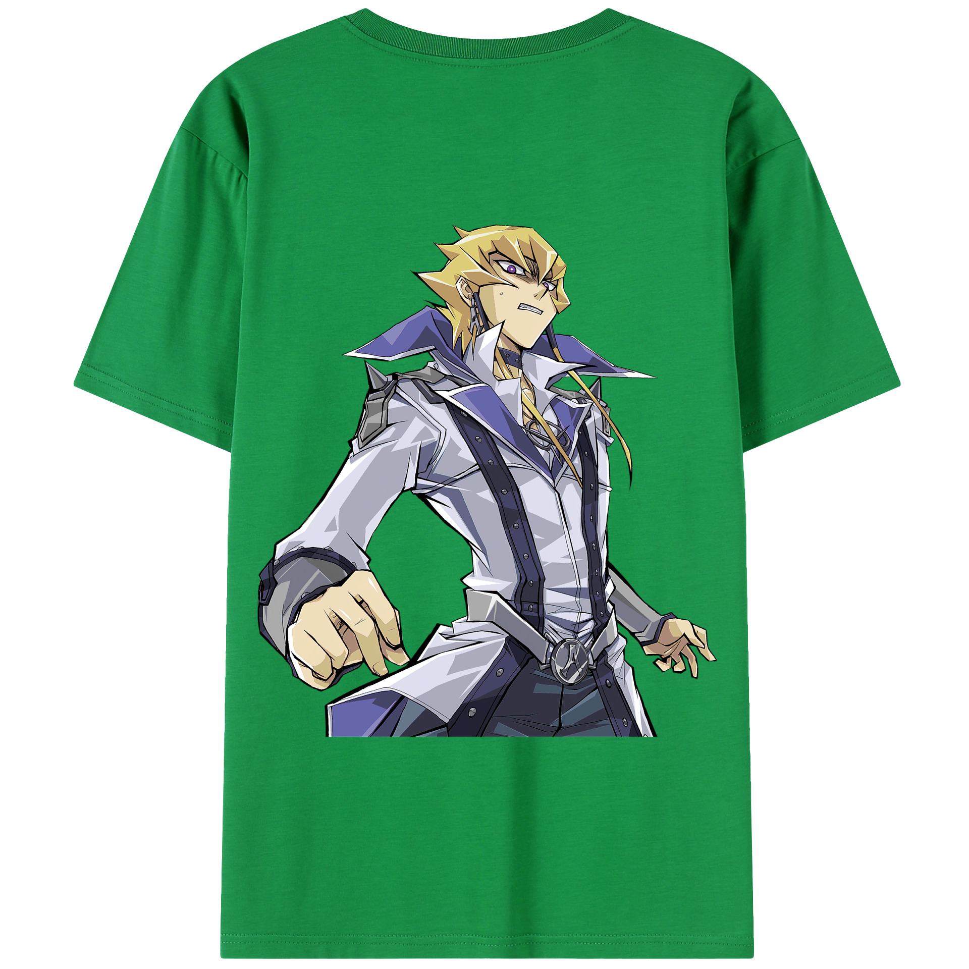 （画像用） 遊☆戯☆王 Yu-Gi-Oh! 綿100％半袖Tシャツ（背面プリント）