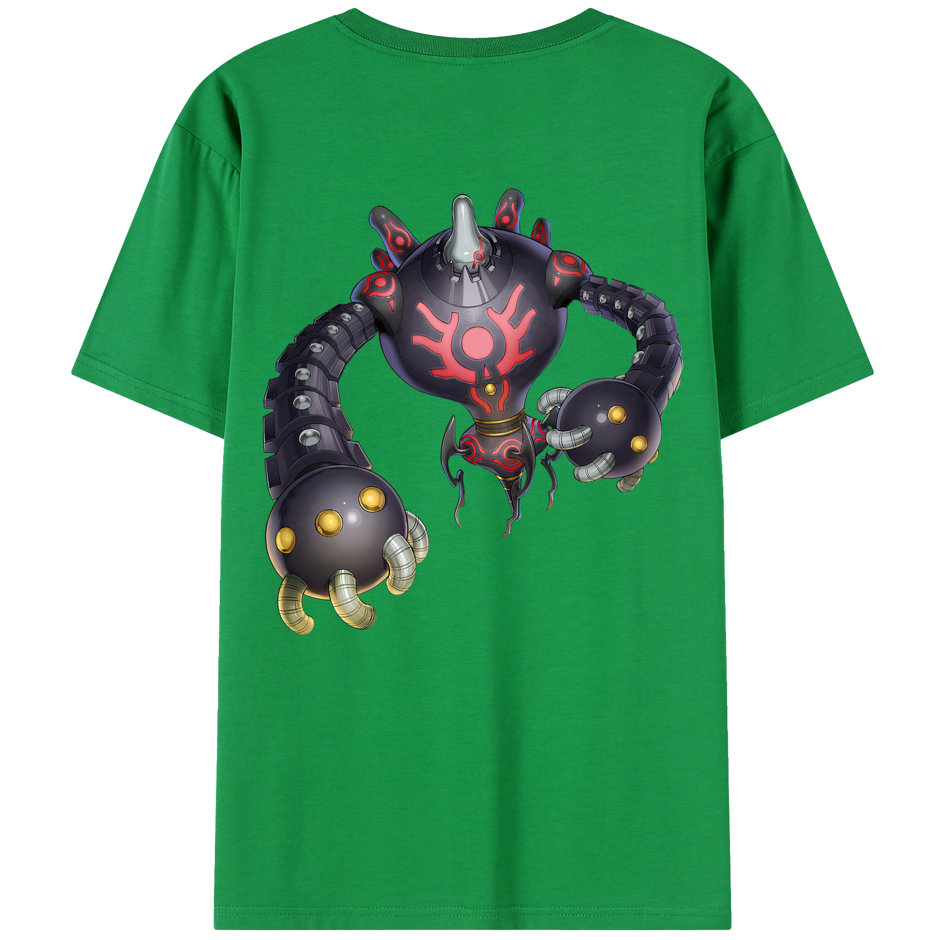 （画像用） 遊☆戯☆王 Yu-Gi-Oh! 綿100％半袖Tシャツ（背面プリント）