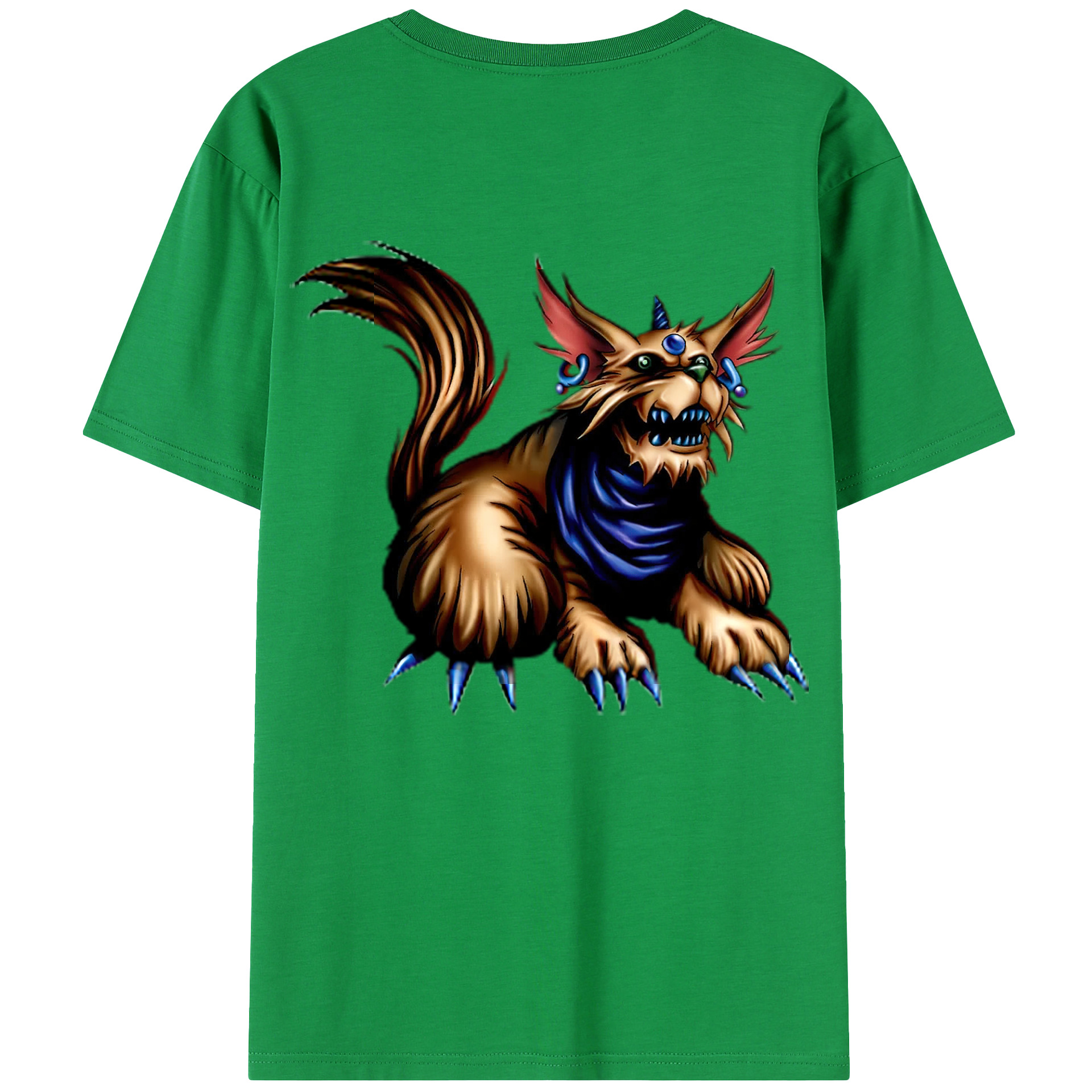 （画像用） 遊☆戯☆王 Yu-Gi-Oh! 綿100％半袖Tシャツ（背面プリント）