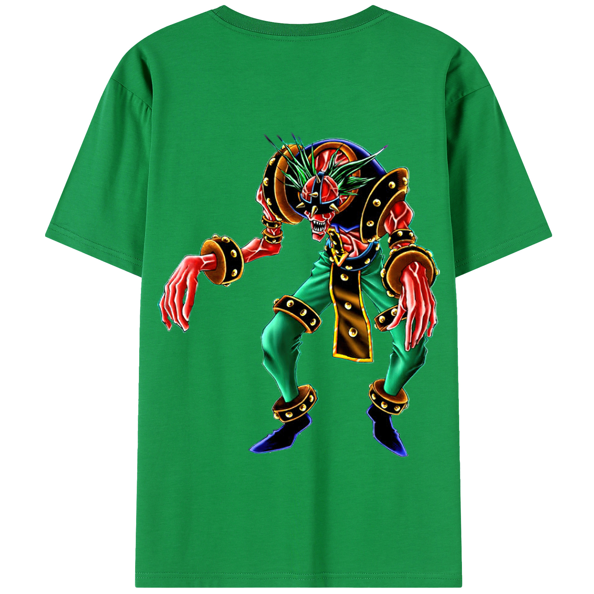 （画像用） 遊☆戯☆王 Yu-Gi-Oh! 綿100％半袖Tシャツ（背面プリント）