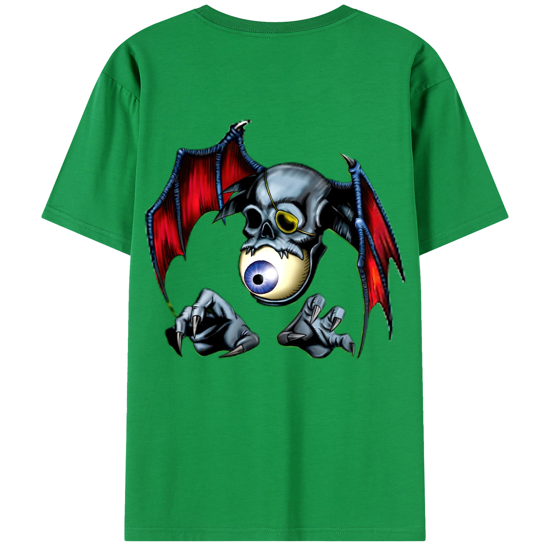 （画像用） 遊☆戯☆王 Yu-Gi-Oh! 綿100％半袖Tシャツ（背面プリント）