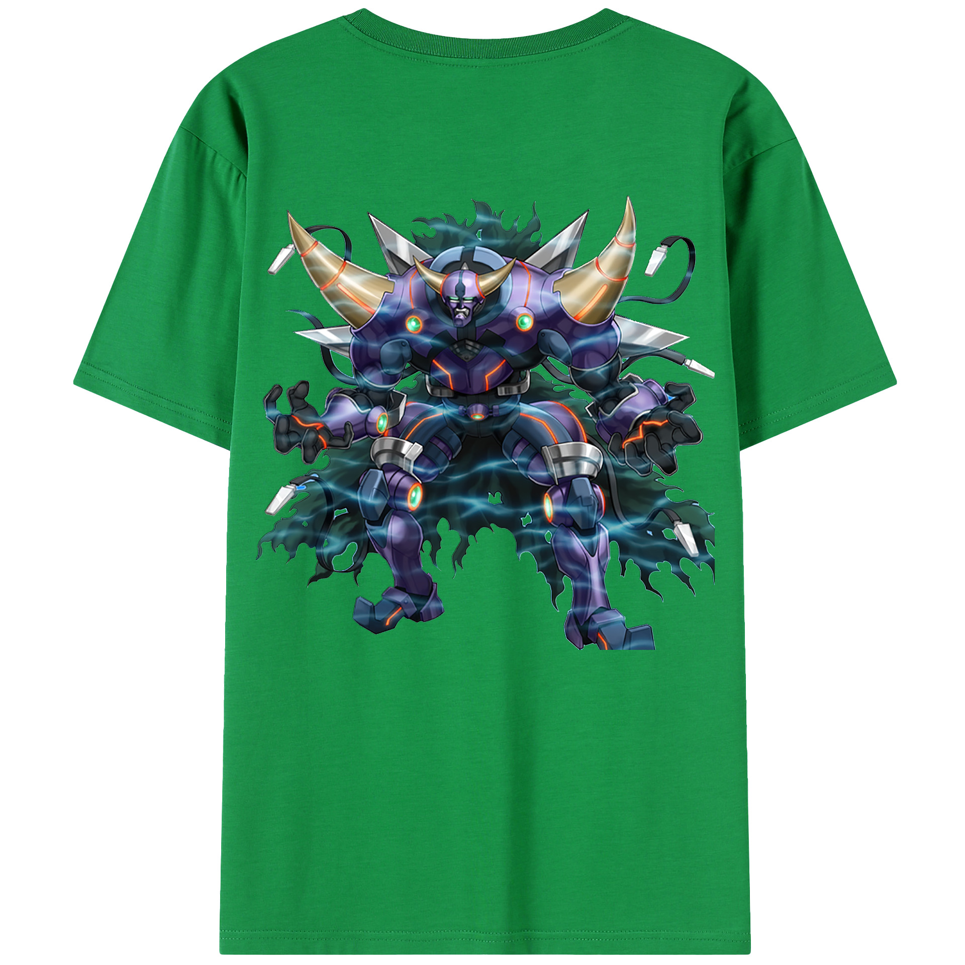 （画像用） 遊☆戯☆王 Yu-Gi-Oh! 綿100％半袖Tシャツ（背面プリント）