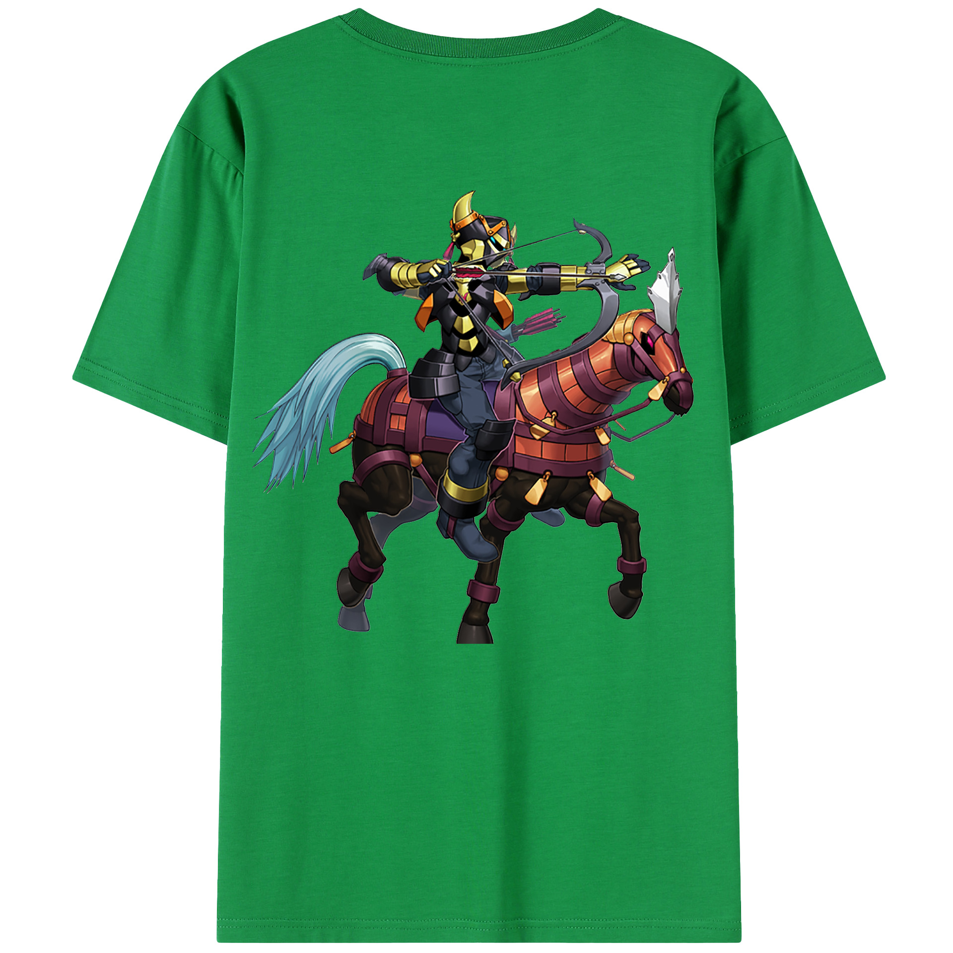 （画像用） 遊☆戯☆王 Yu-Gi-Oh! 綿100％半袖Tシャツ（背面プリント）
