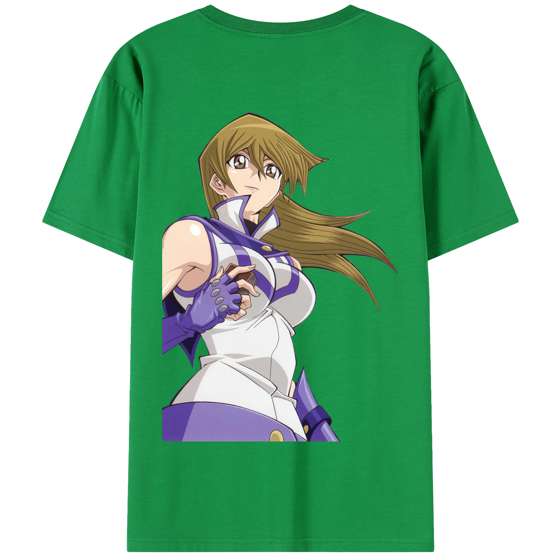 （画像用） 遊☆戯☆王 Yu-Gi-Oh! 綿100％半袖Tシャツ（背面プリント）