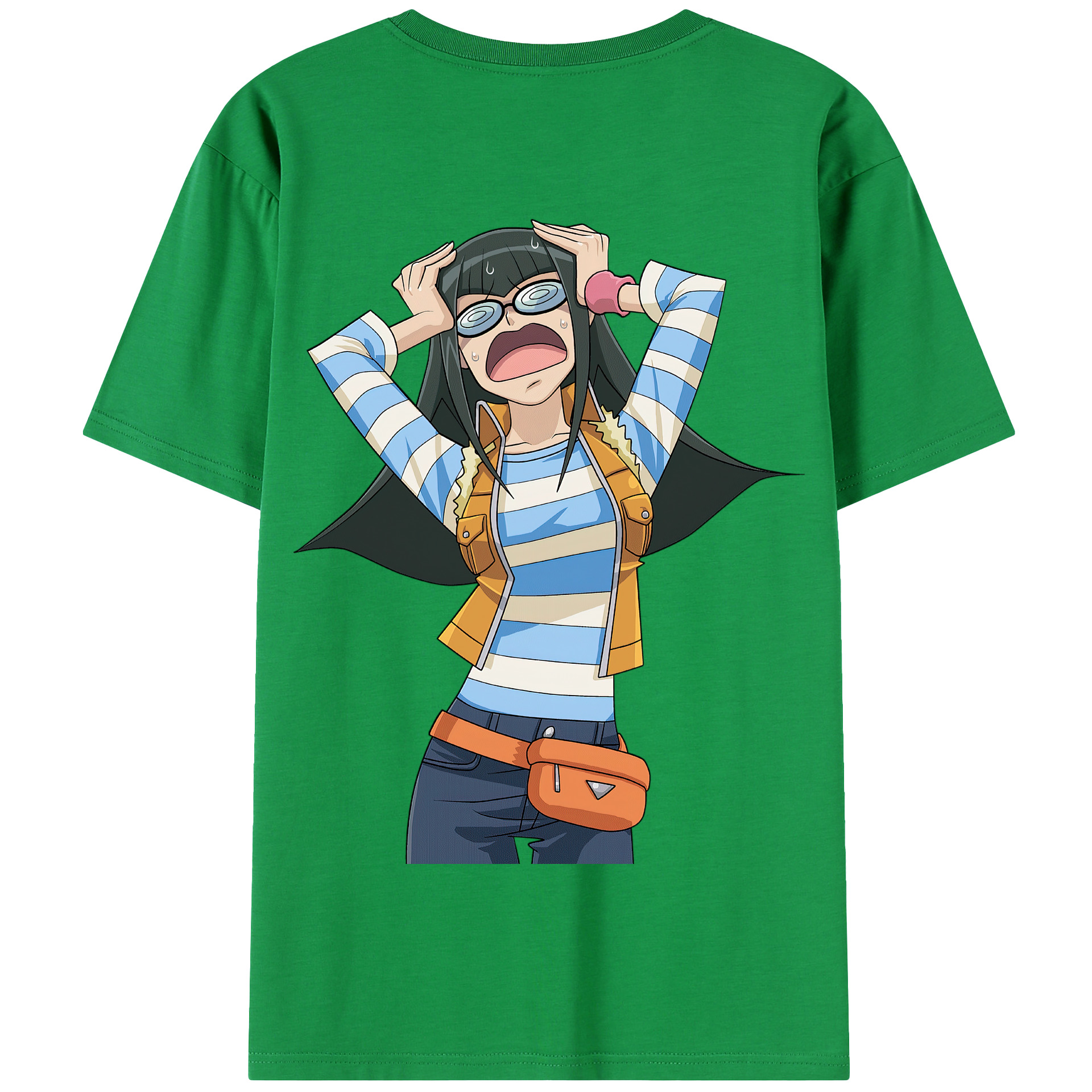 （画像用） 遊☆戯☆王 Yu-Gi-Oh! 綿100％半袖Tシャツ（背面プリント）