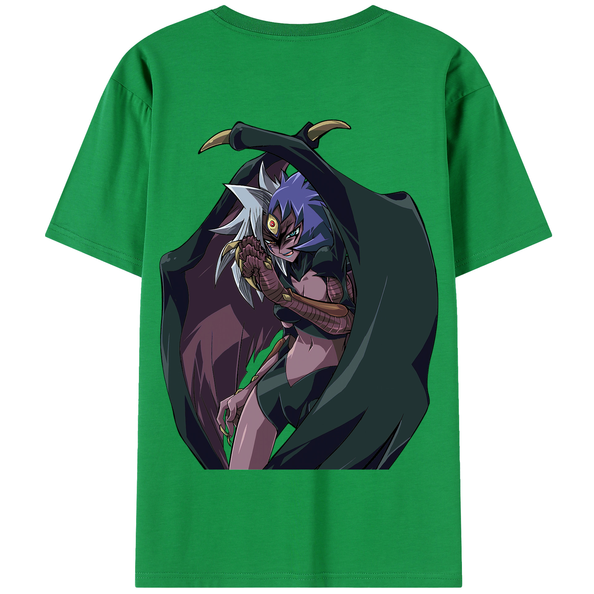 （画像用） 遊☆戯☆王 Yu-Gi-Oh! 綿100％半袖Tシャツ（背面プリント）