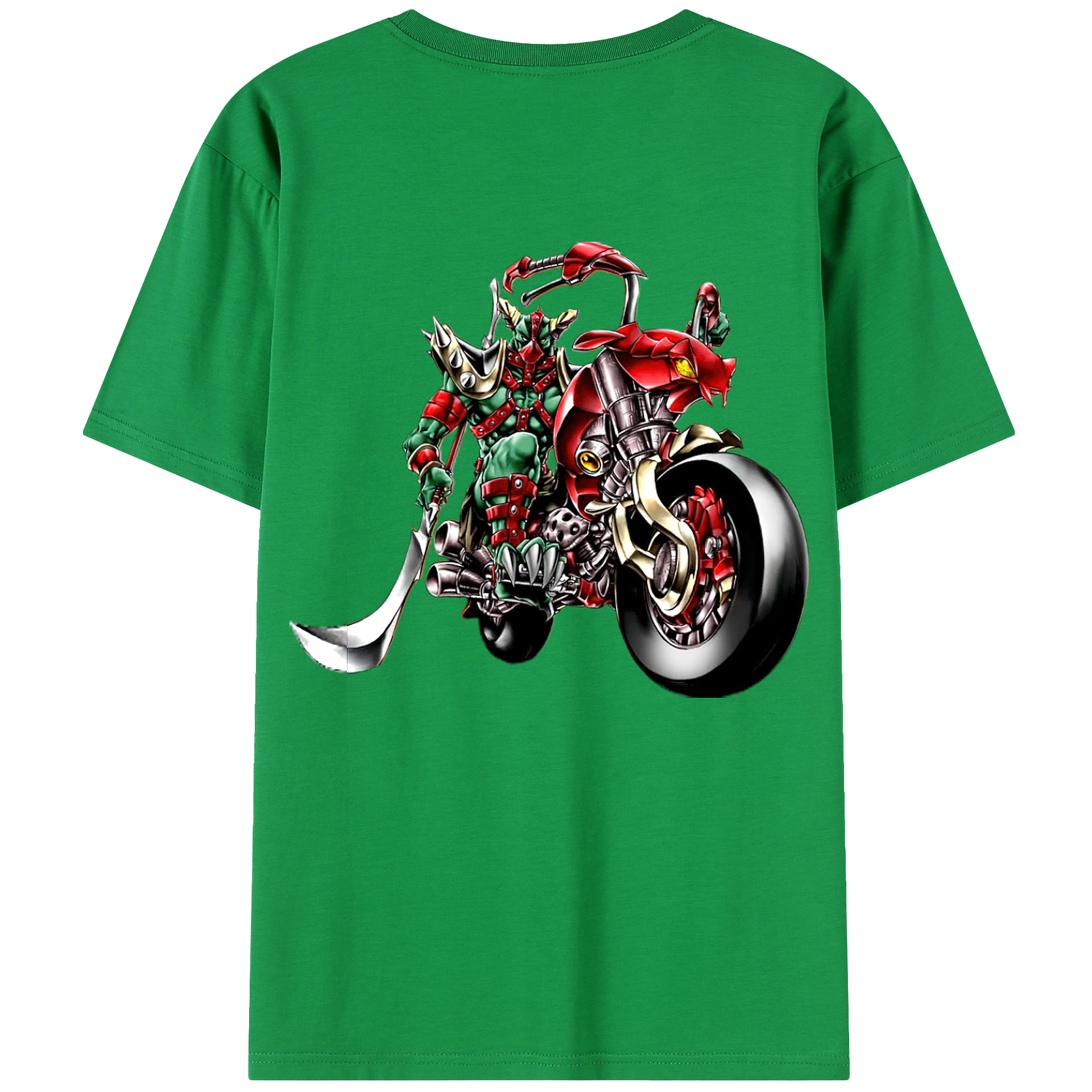 （画像用） 遊☆戯☆王 Yu-Gi-Oh! 綿100％半袖Tシャツ（背面プリント）