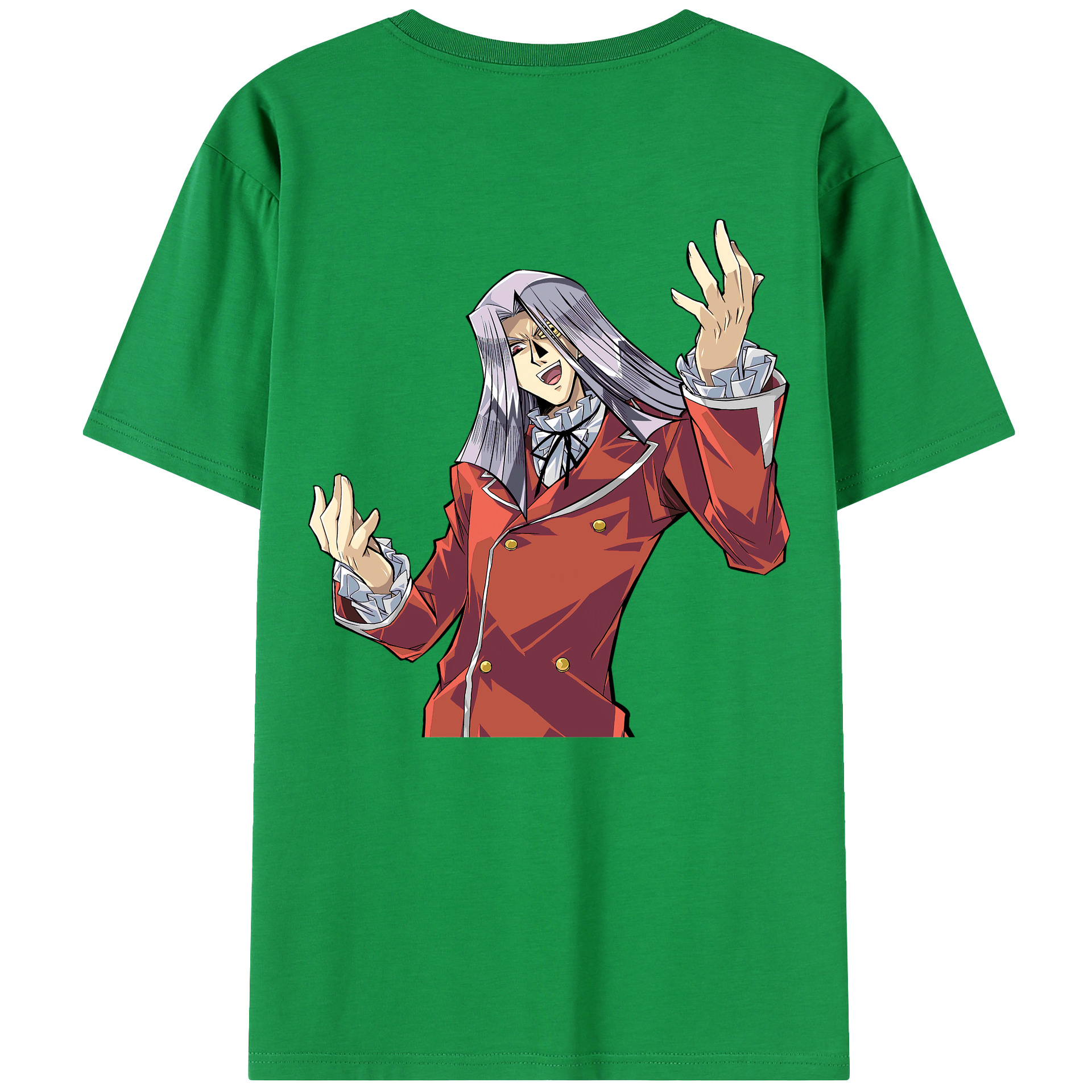 （画像用） 遊☆戯☆王 Yu-Gi-Oh! 綿100％半袖Tシャツ（背面プリント）
