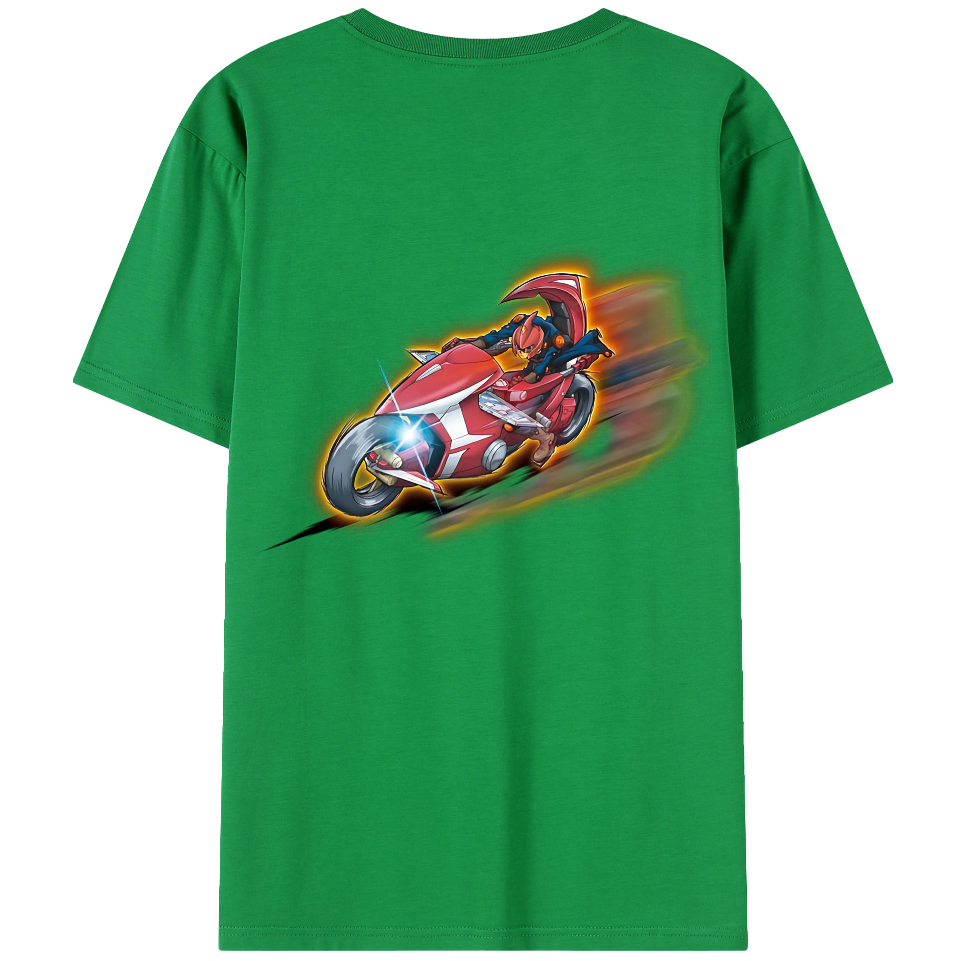 （画像用） 遊☆戯☆王 Yu-Gi-Oh! 綿100％半袖Tシャツ（背面プリント）