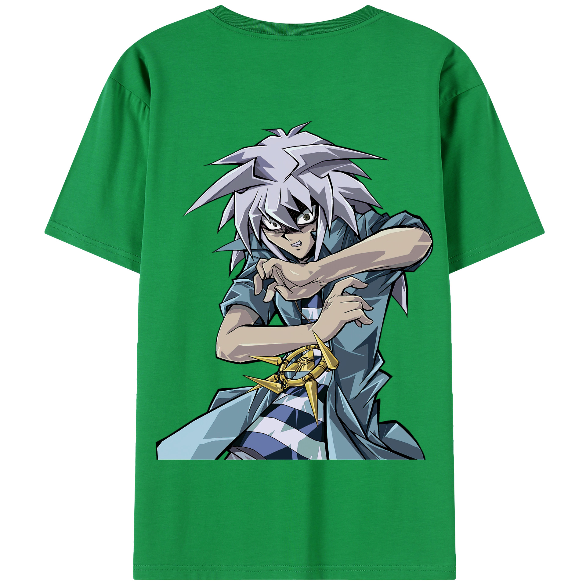 （画像用） 遊☆戯☆王 Yu-Gi-Oh! 綿100％半袖Tシャツ（背面プリント）