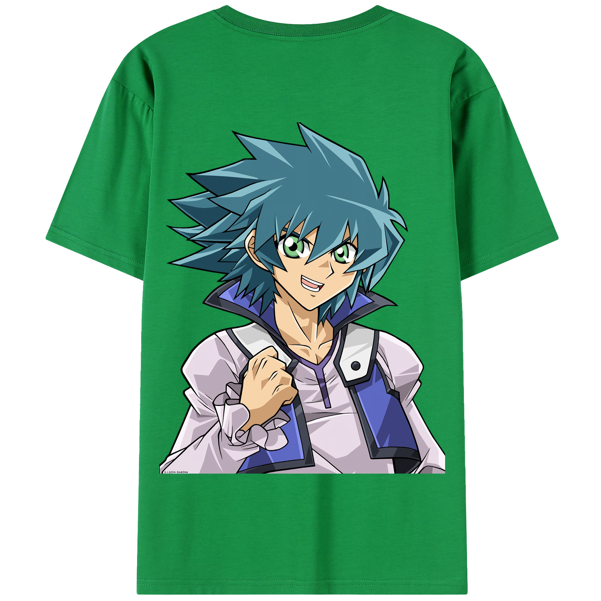 （画像用） 遊☆戯☆王 Yu-Gi-Oh! 綿100％半袖Tシャツ（背面プリント）