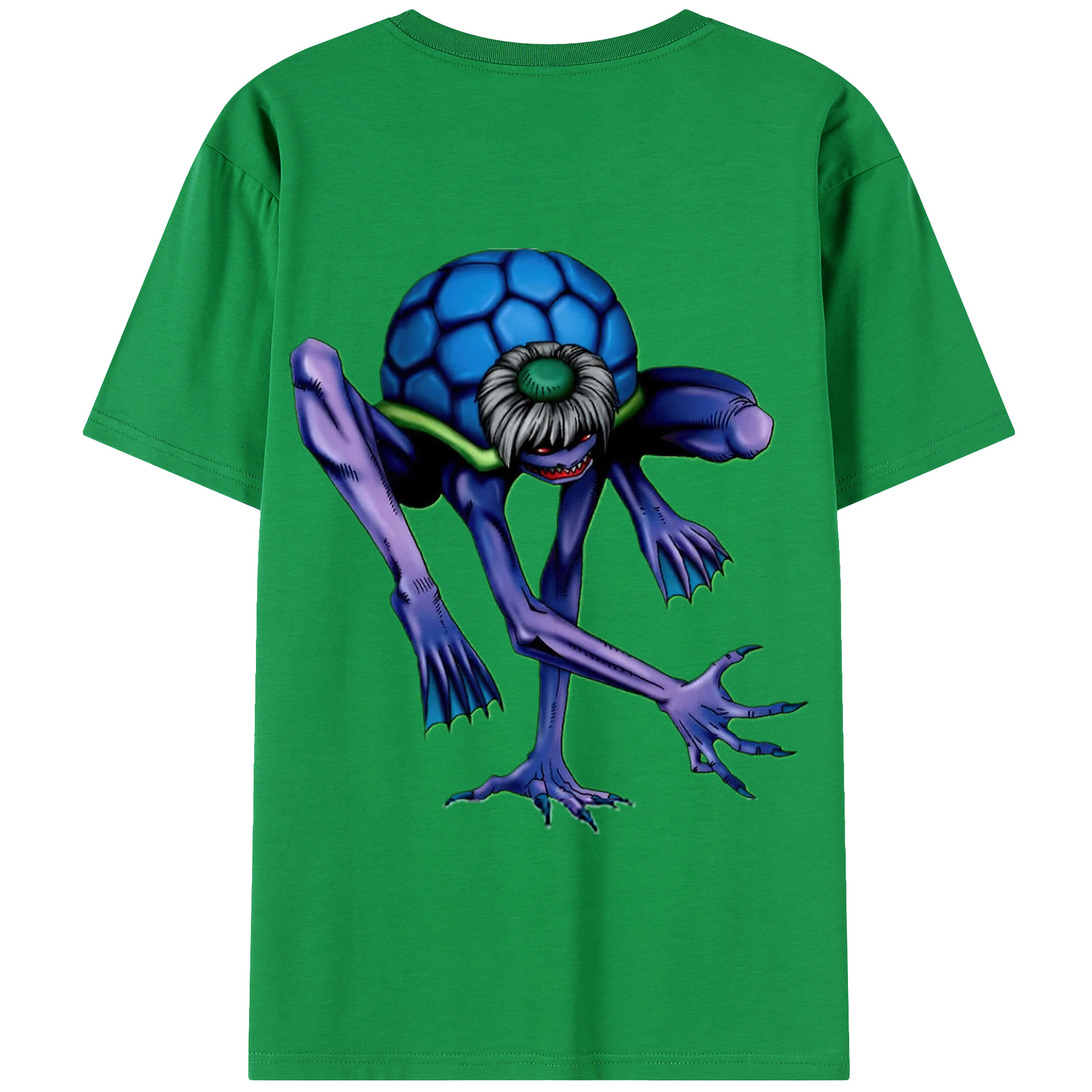 （画像用） 遊☆戯☆王 Yu-Gi-Oh! 綿100％半袖Tシャツ（背面プリント）