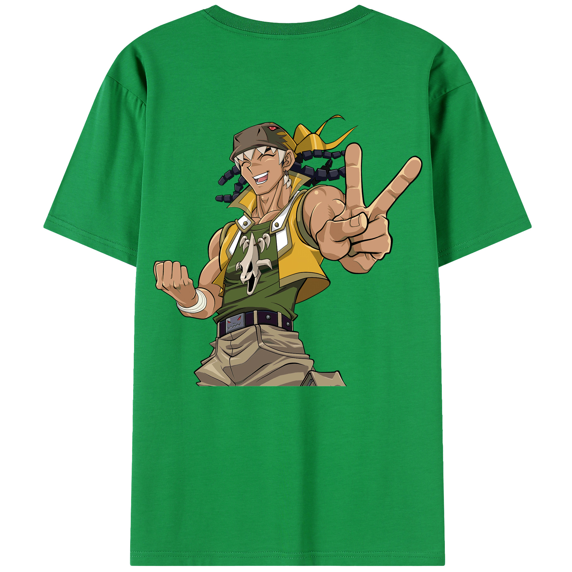 （画像用） 遊☆戯☆王 Yu-Gi-Oh! 綿100％半袖Tシャツ（背面プリント）