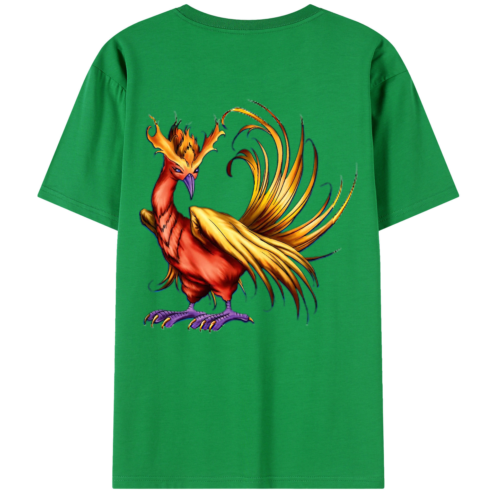 （画像用） 遊☆戯☆王 Yu-Gi-Oh! 綿100％半袖Tシャツ（背面プリント）