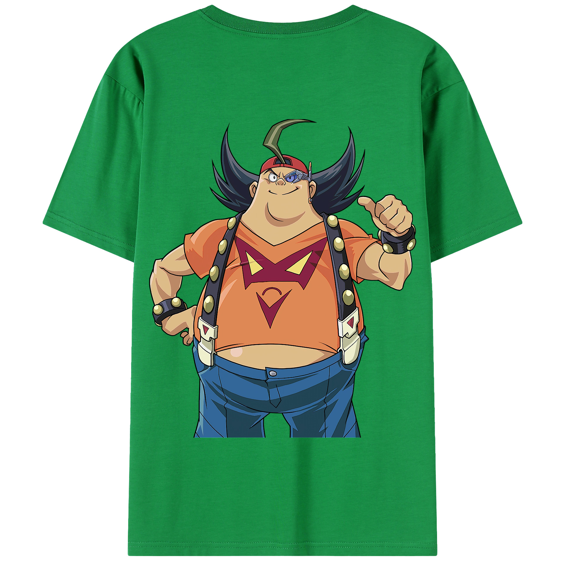 （画像用） 遊☆戯☆王 Yu-Gi-Oh! 綿100％半袖Tシャツ（背面プリント）
