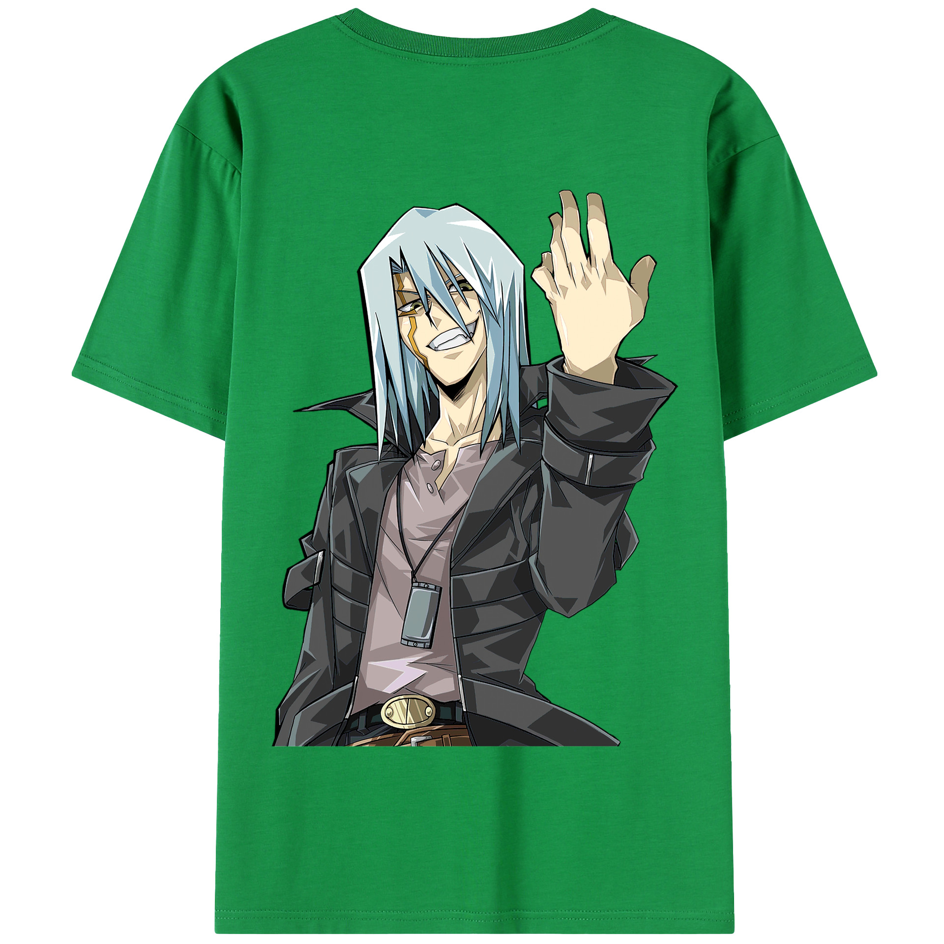 （画像用） 遊☆戯☆王 Yu-Gi-Oh! 綿100％半袖Tシャツ（背面プリント）