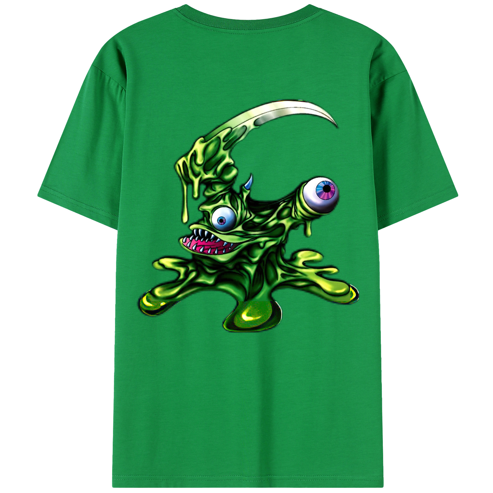（画像用） 遊☆戯☆王 Yu-Gi-Oh! 綿100％半袖Tシャツ（背面プリント）