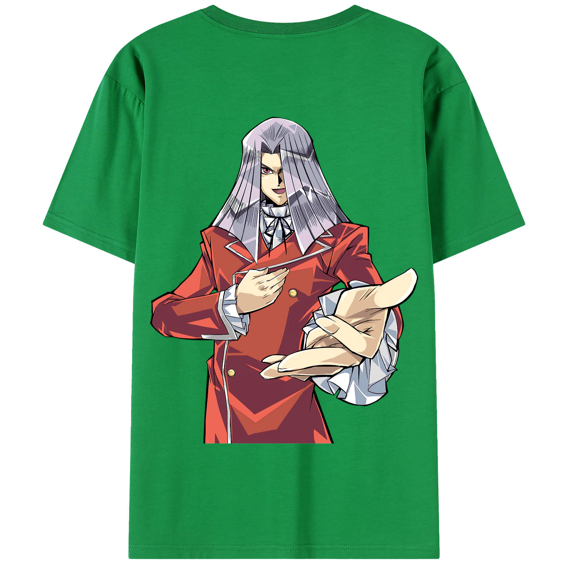 （画像用） 遊☆戯☆王 Yu-Gi-Oh! 綿100％半袖Tシャツ（背面プリント）