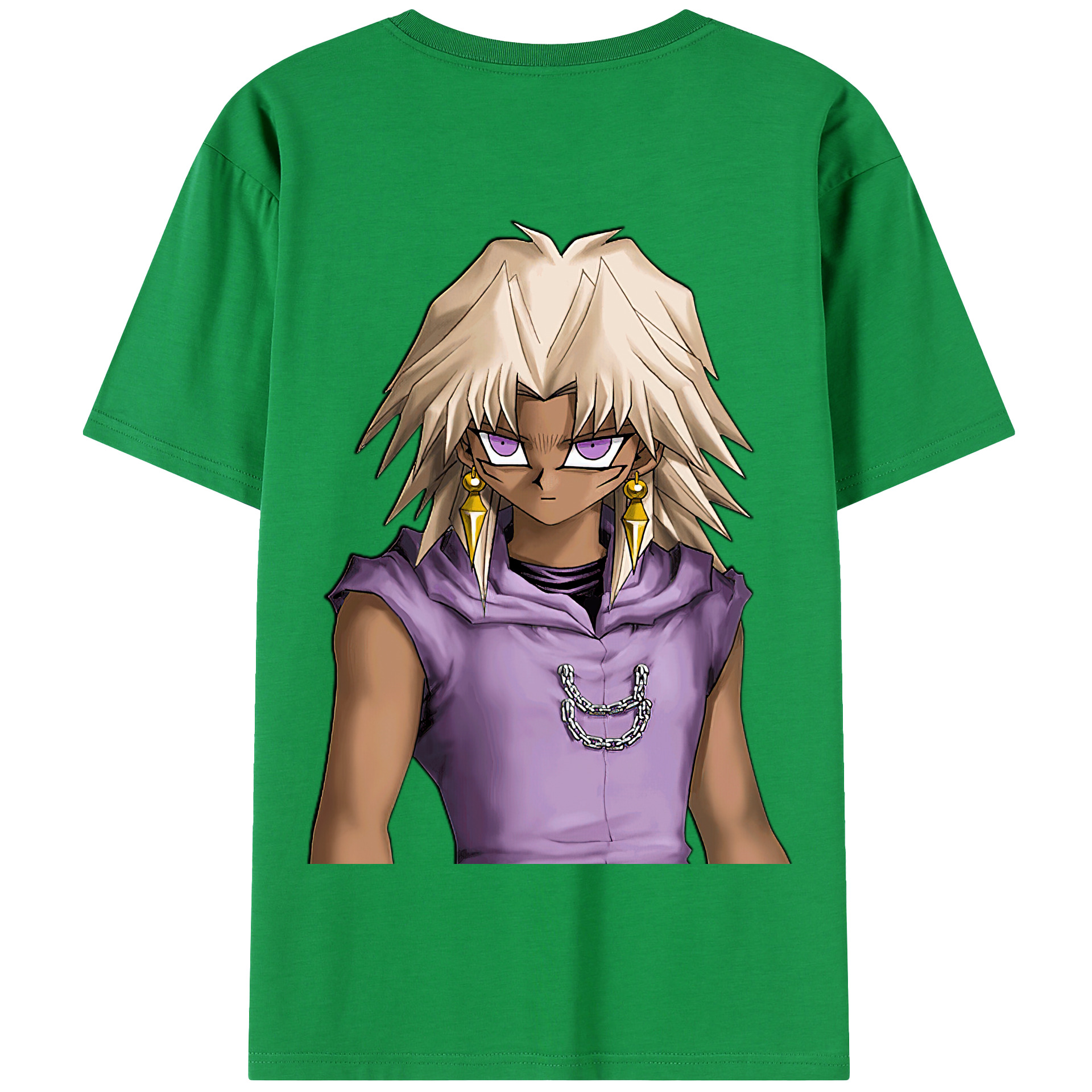 （画像用） 遊☆戯☆王 Yu-Gi-Oh! 綿100％半袖Tシャツ（背面プリント）
