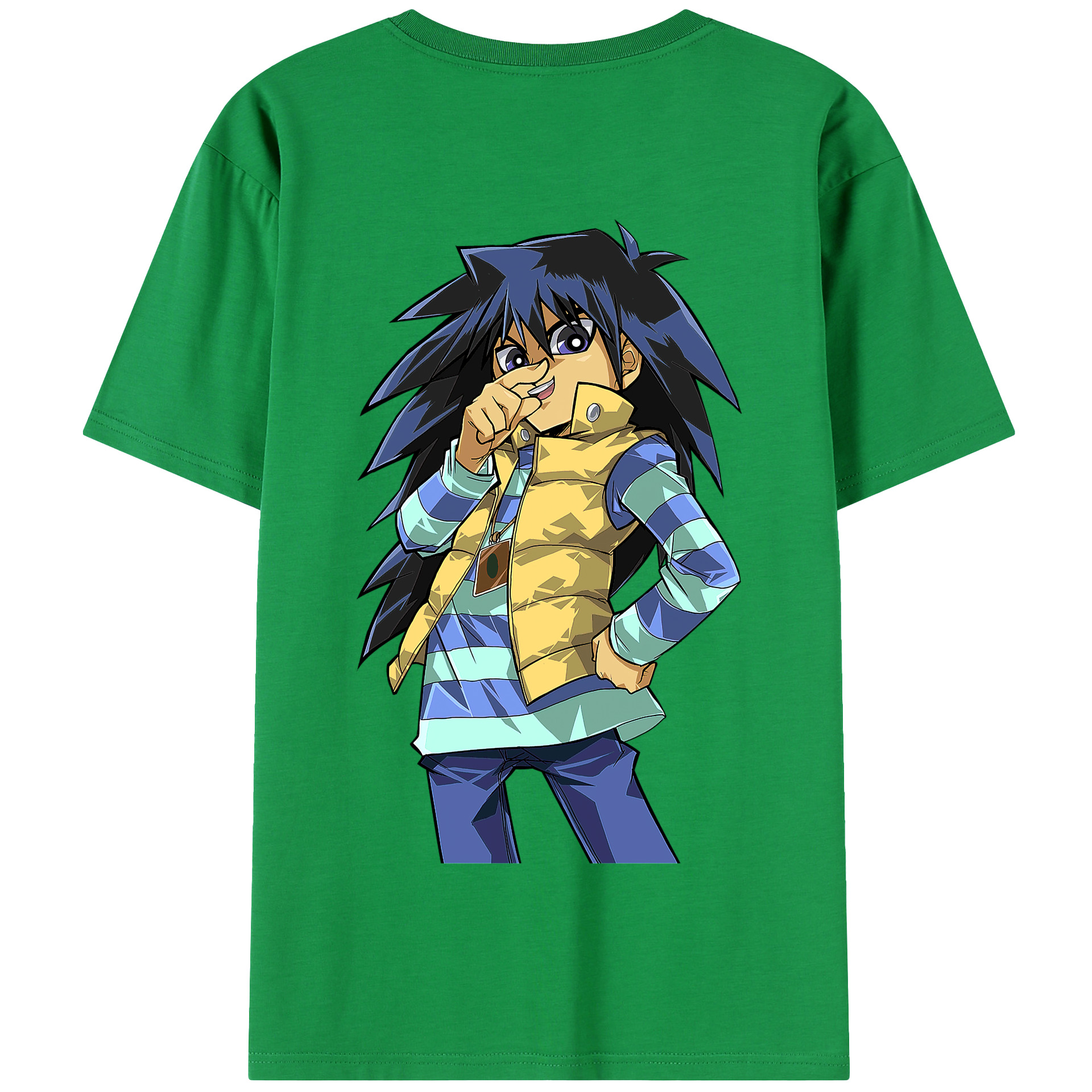 遊☆戯☆王 Yu-Gi-Oh! 綿100％半袖Tシャツ（背面プリント）