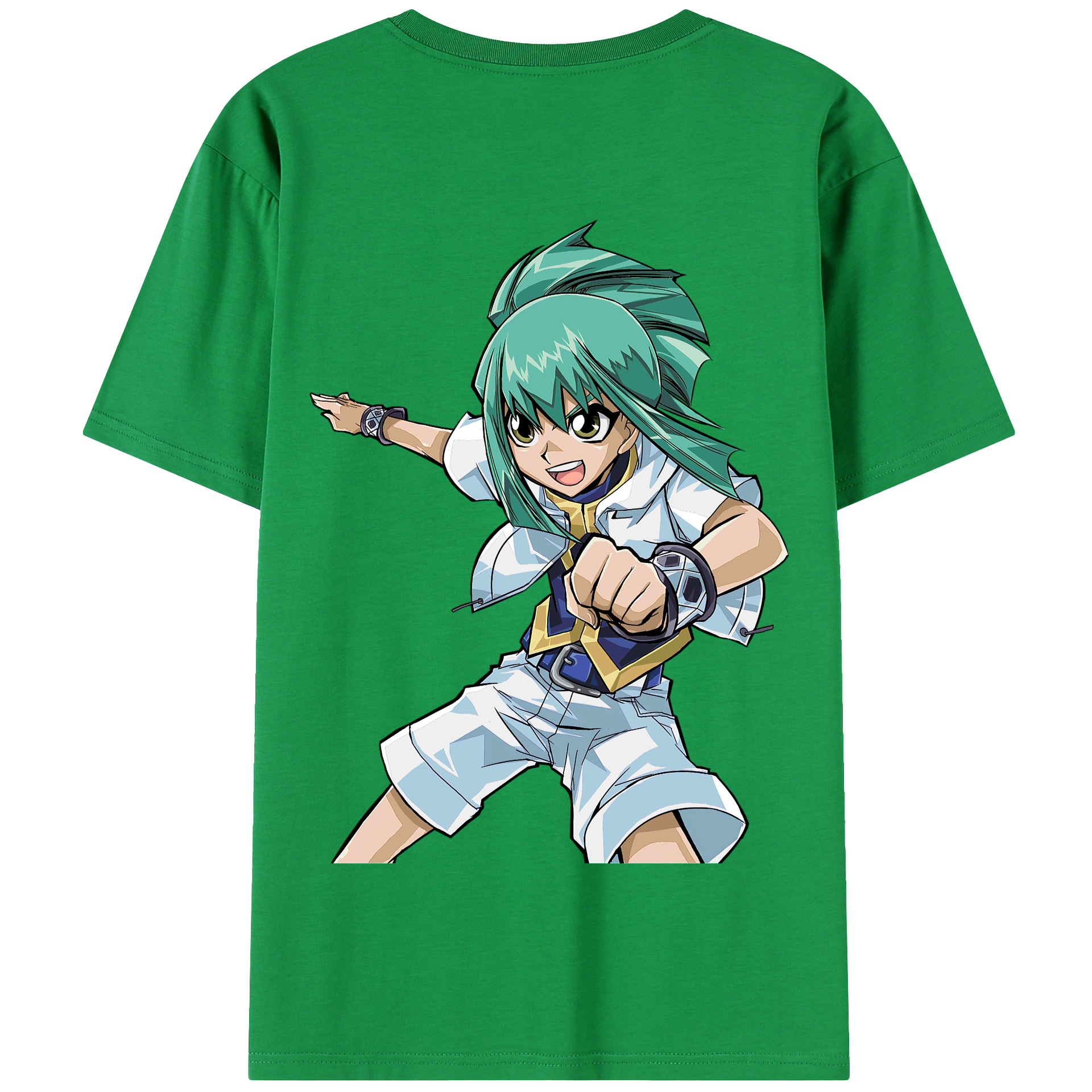 （画像用） 遊☆戯☆王 Yu-Gi-Oh! 綿100％半袖Tシャツ（背面プリント）