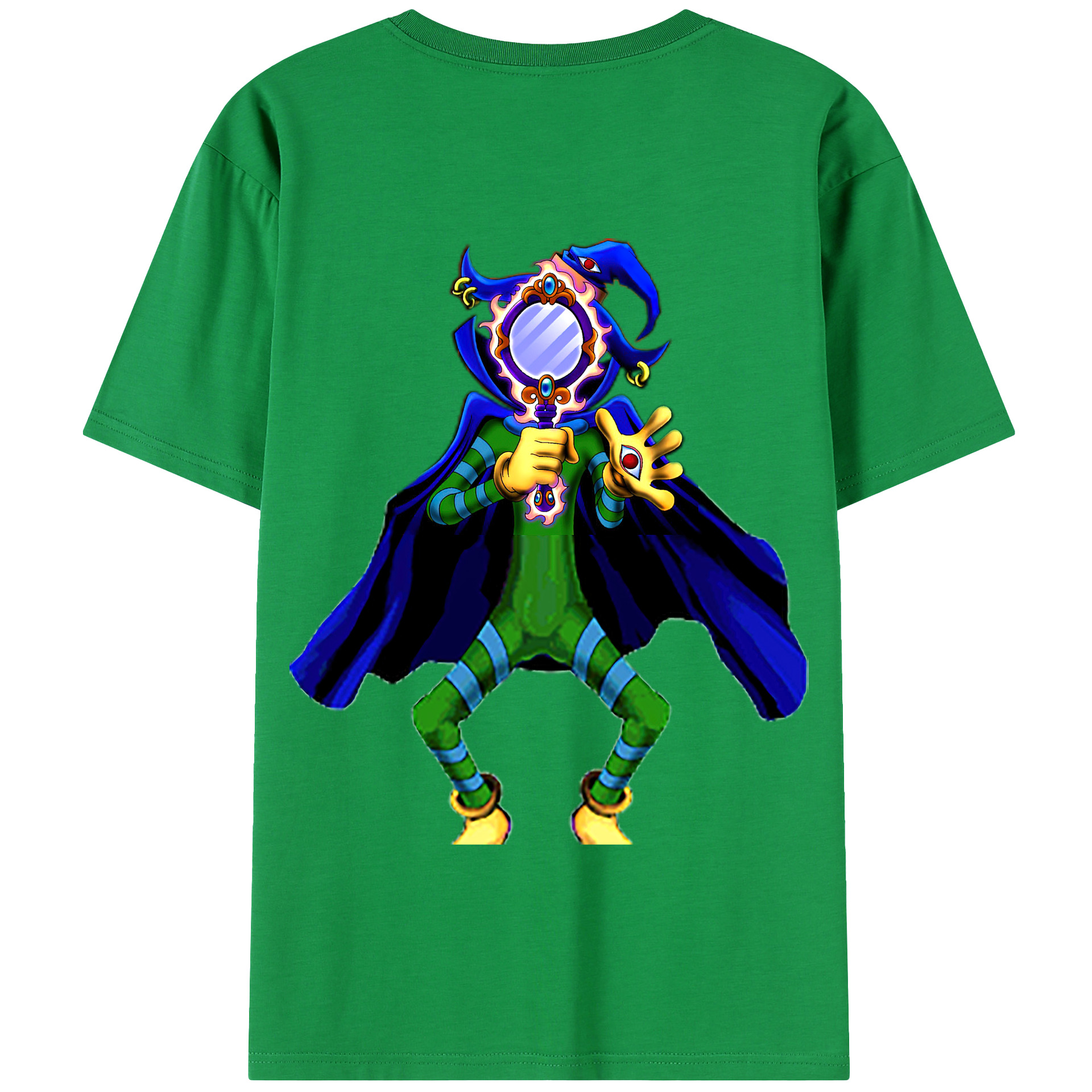 （画像用） 遊☆戯☆王 Yu-Gi-Oh! 綿100％半袖Tシャツ（背面プリント）