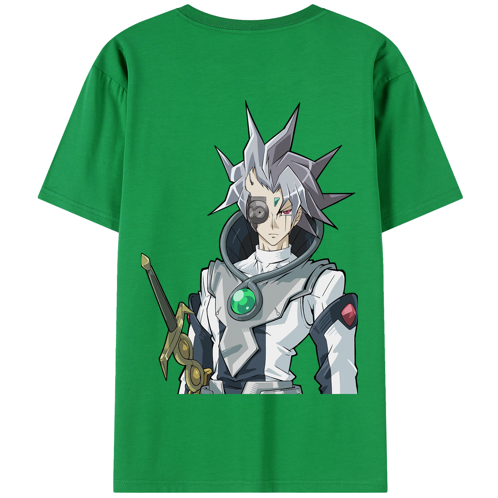（画像用） 遊☆戯☆王 Yu-Gi-Oh! 綿100％半袖Tシャツ（背面プリント）